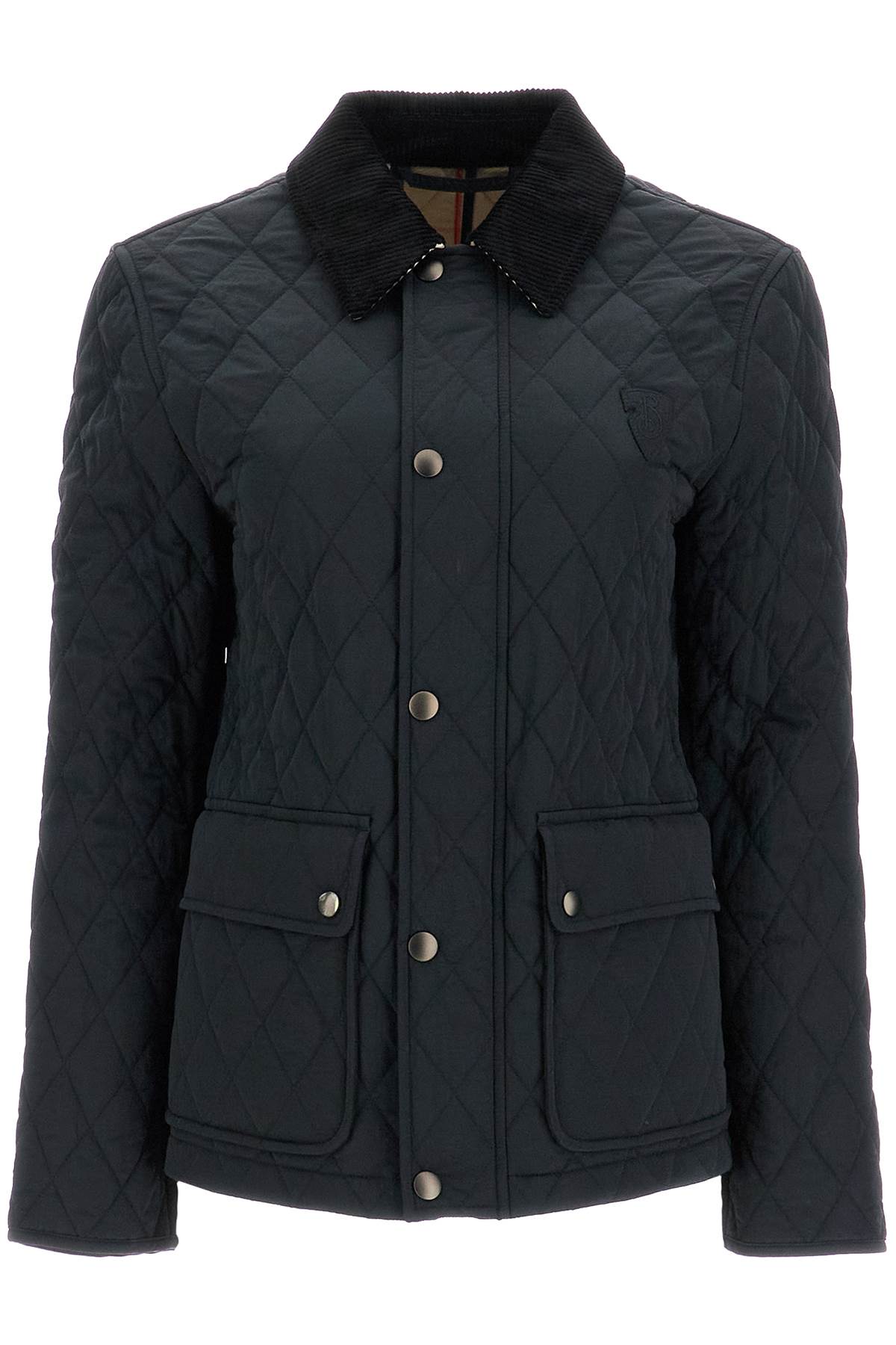 Burberry B Shield Diamond-Quilted Nylon Jacket image 0