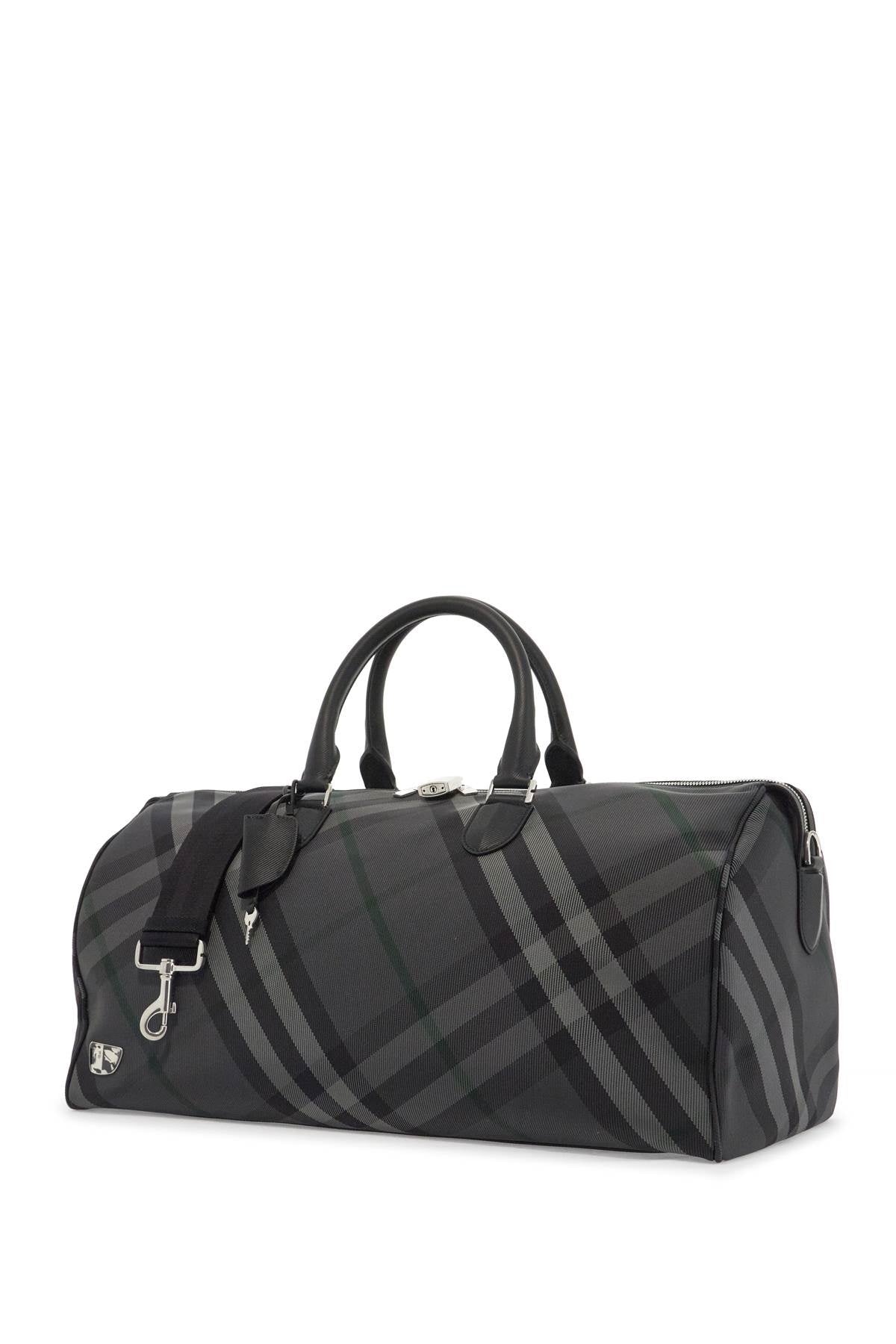 Burberry Grid Travel Duffle Bag image 2