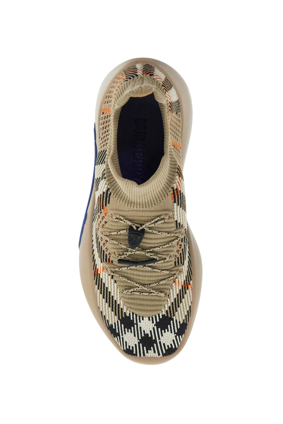 Burberry Neptune Check Knit Sneakers image 1