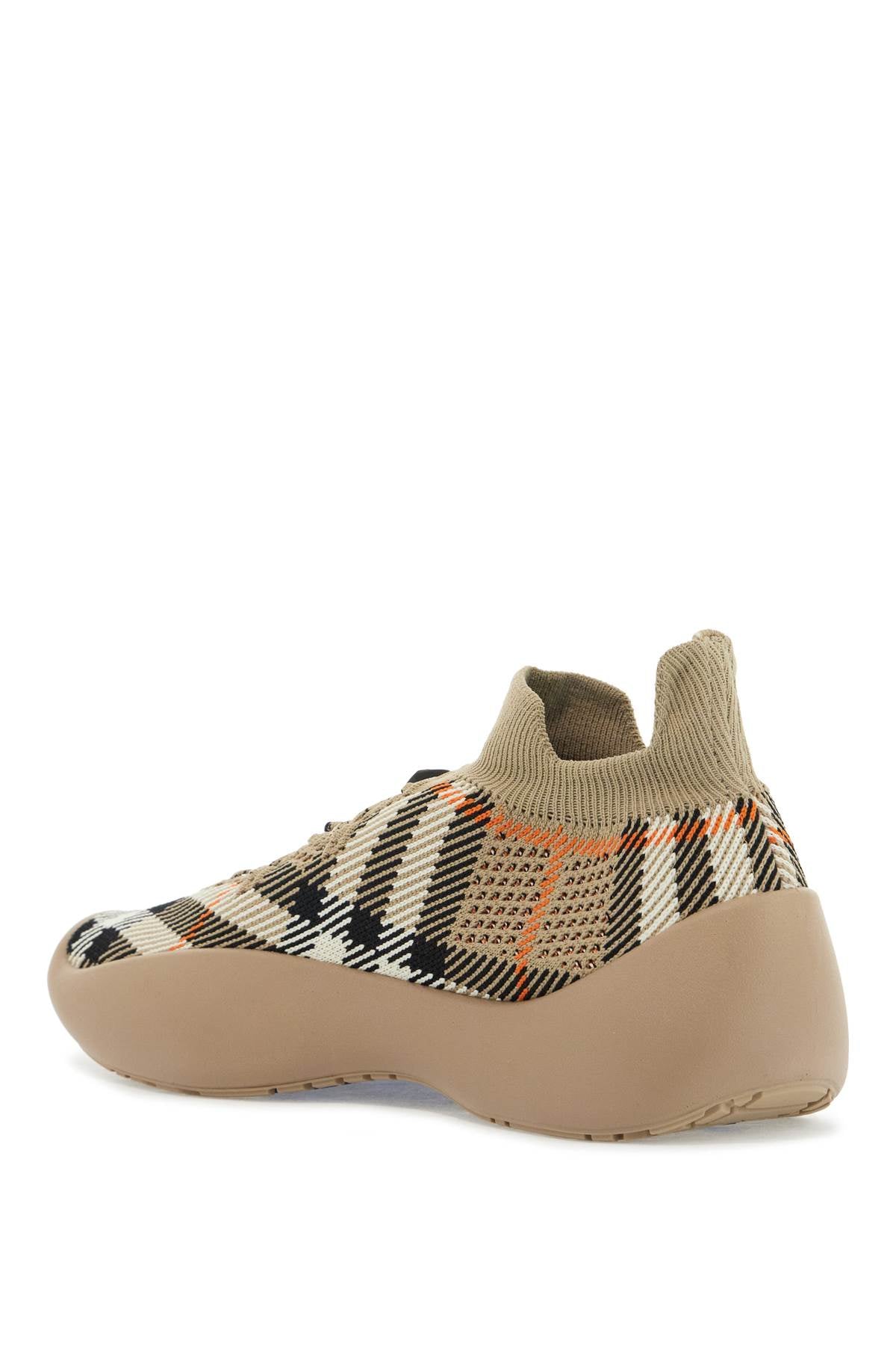 Burberry Neptune Check Knit Sneakers image 2