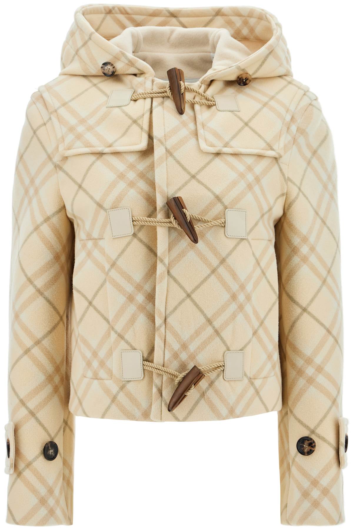 Burberry Montgomery Cropped Wool and Cashmere Jacket image 0