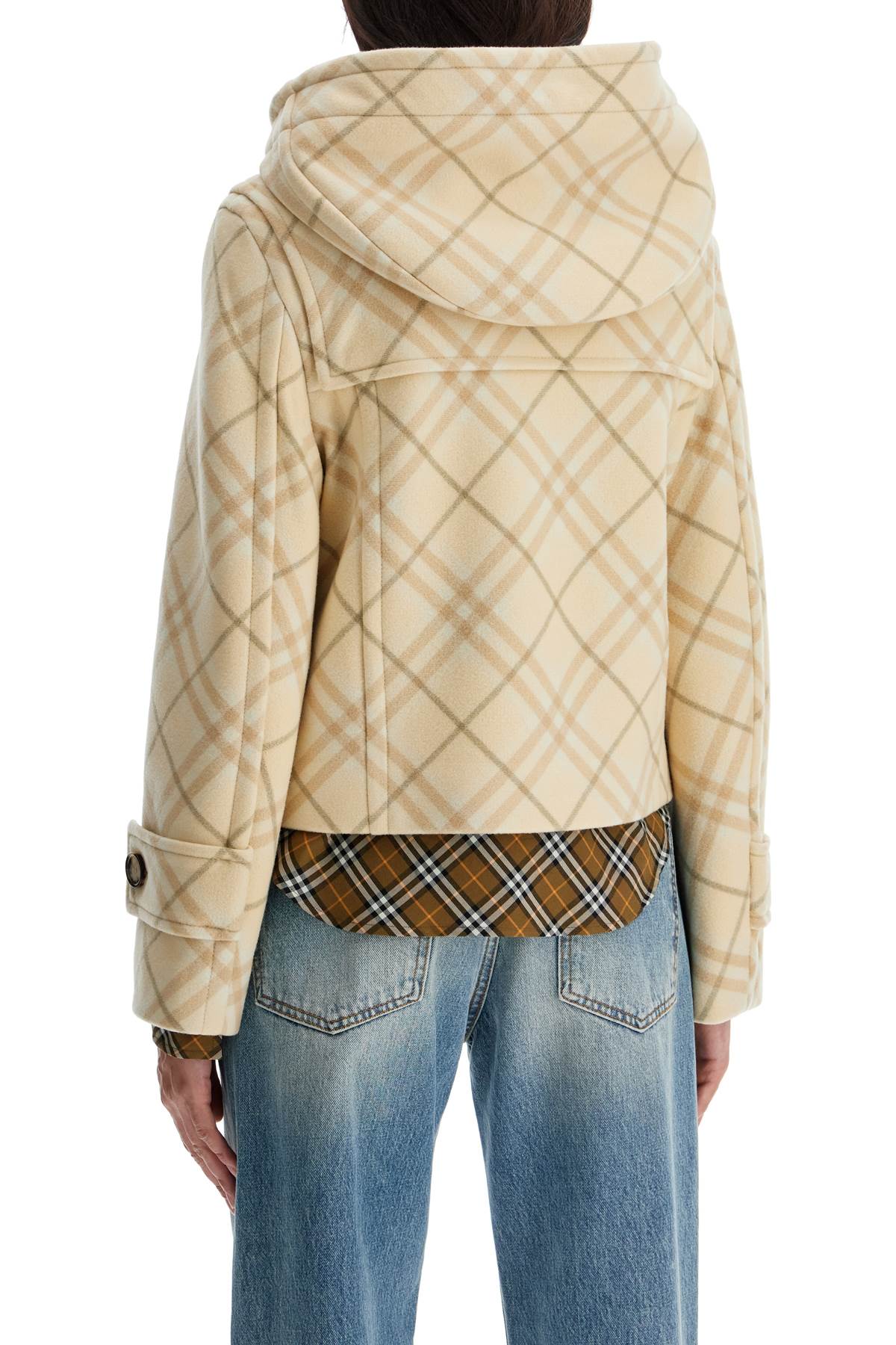 Burberry Montgomery Cropped Wool and Cashmere Jacket image 2