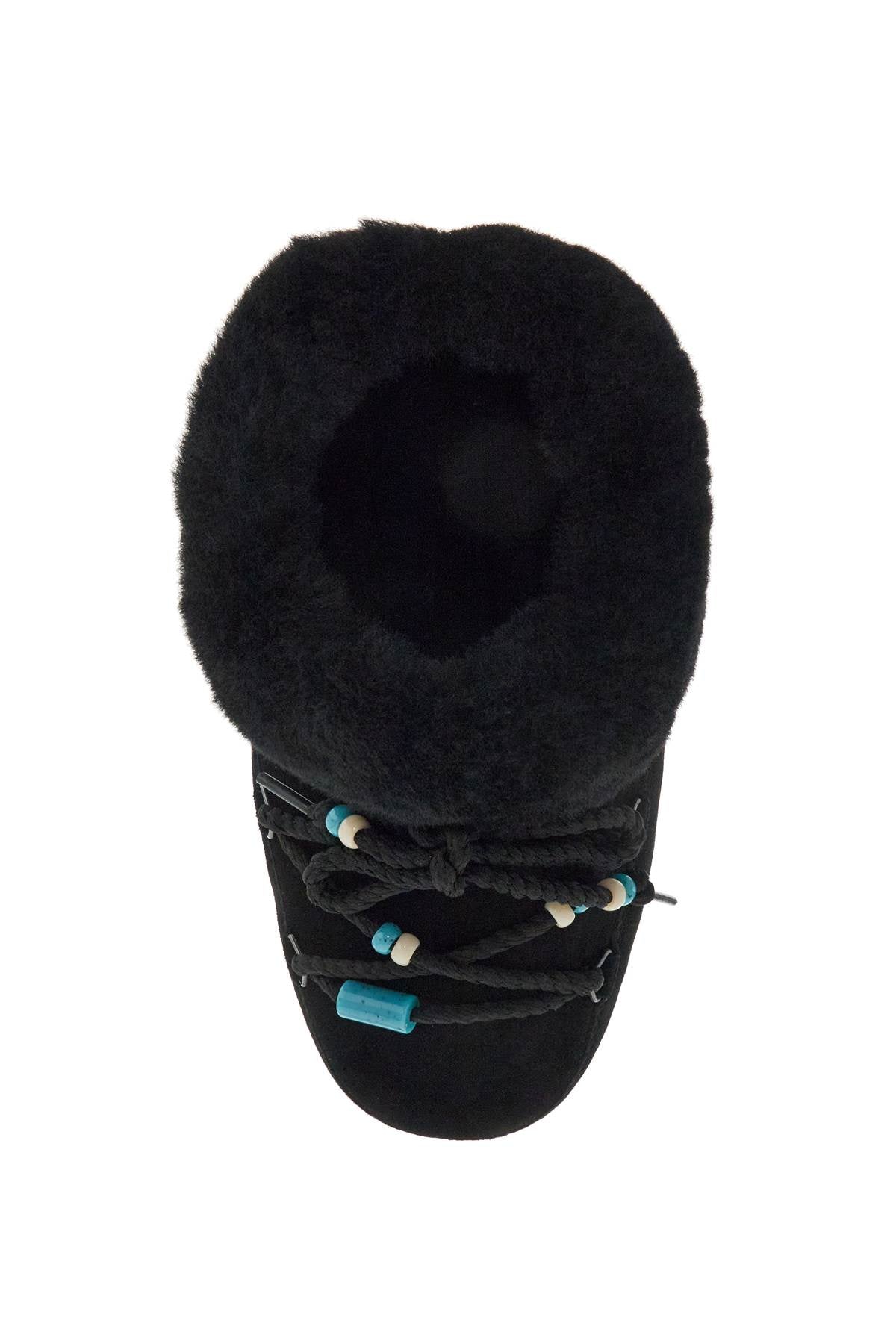 Moon Boot EVX Mule Suede Shearling Boots image 1