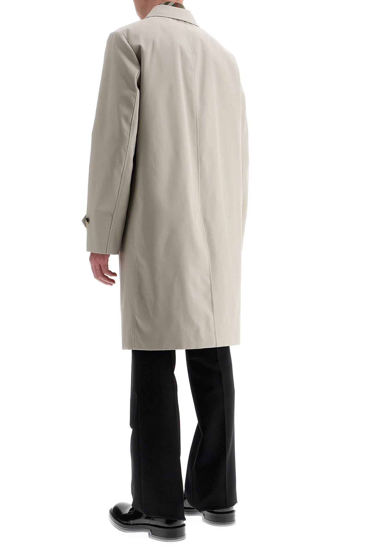 Burberry Cotton Blend Car Coat - Mist image 2