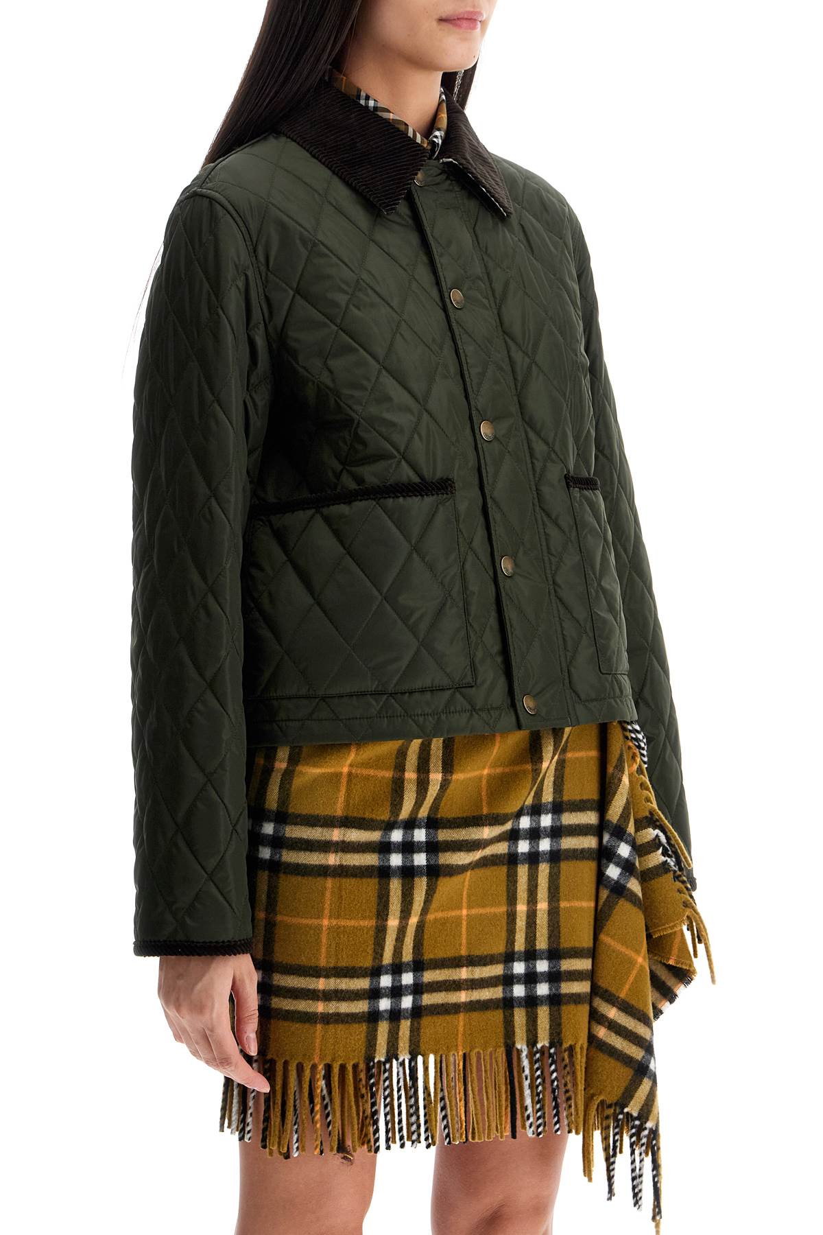 Burberry short nylon jacket for women image 1