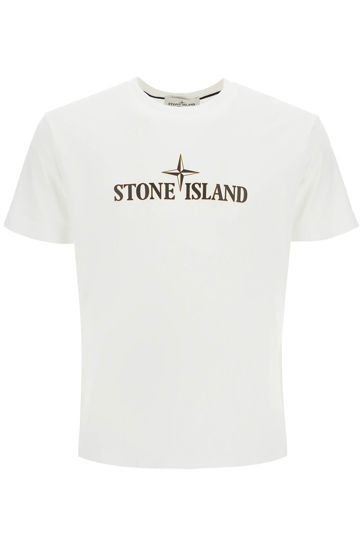 Stone Island regular fit logo t-shirt image 0