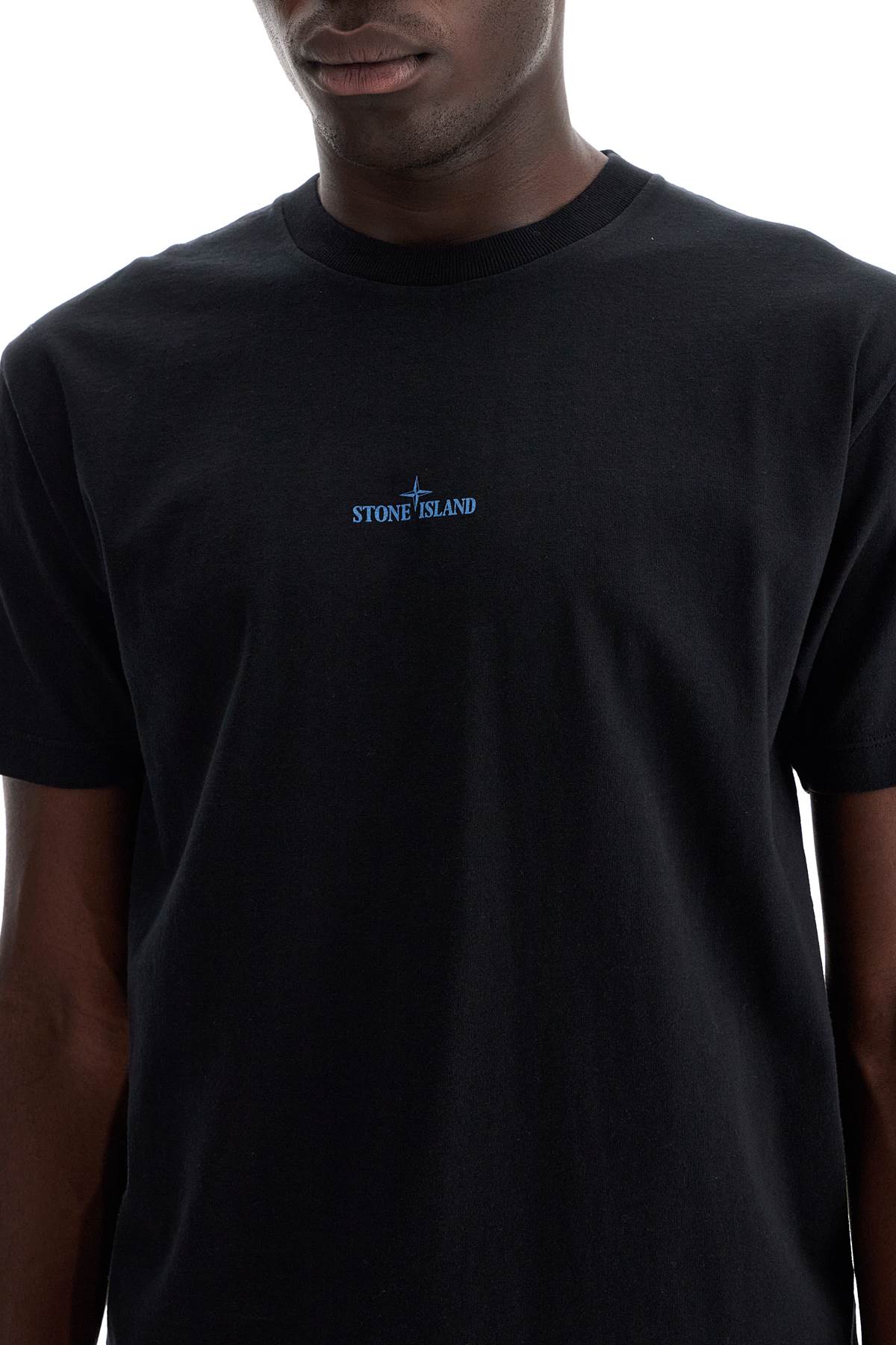 Stone Island Men's Regular Fit Logo T-Shirt image 3