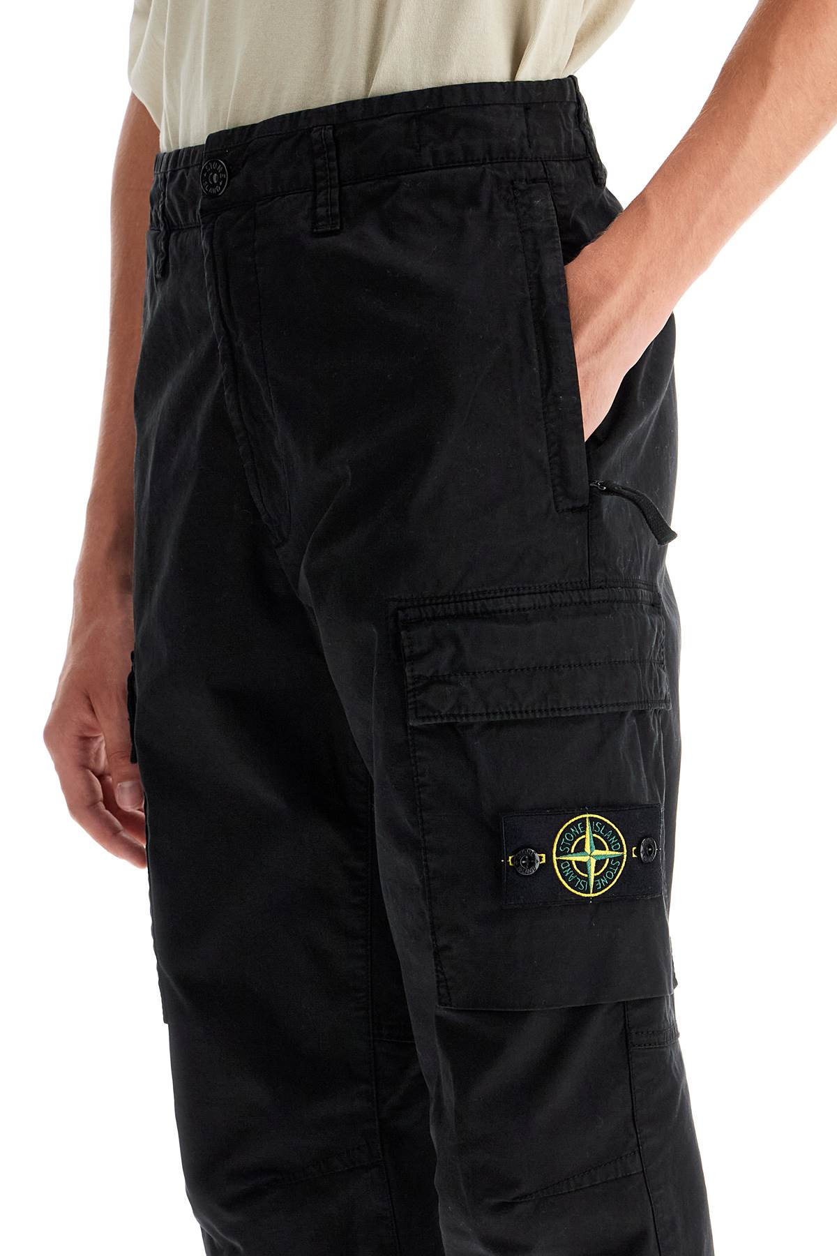 Stone Island cargo twill stretch-tc pants image 3