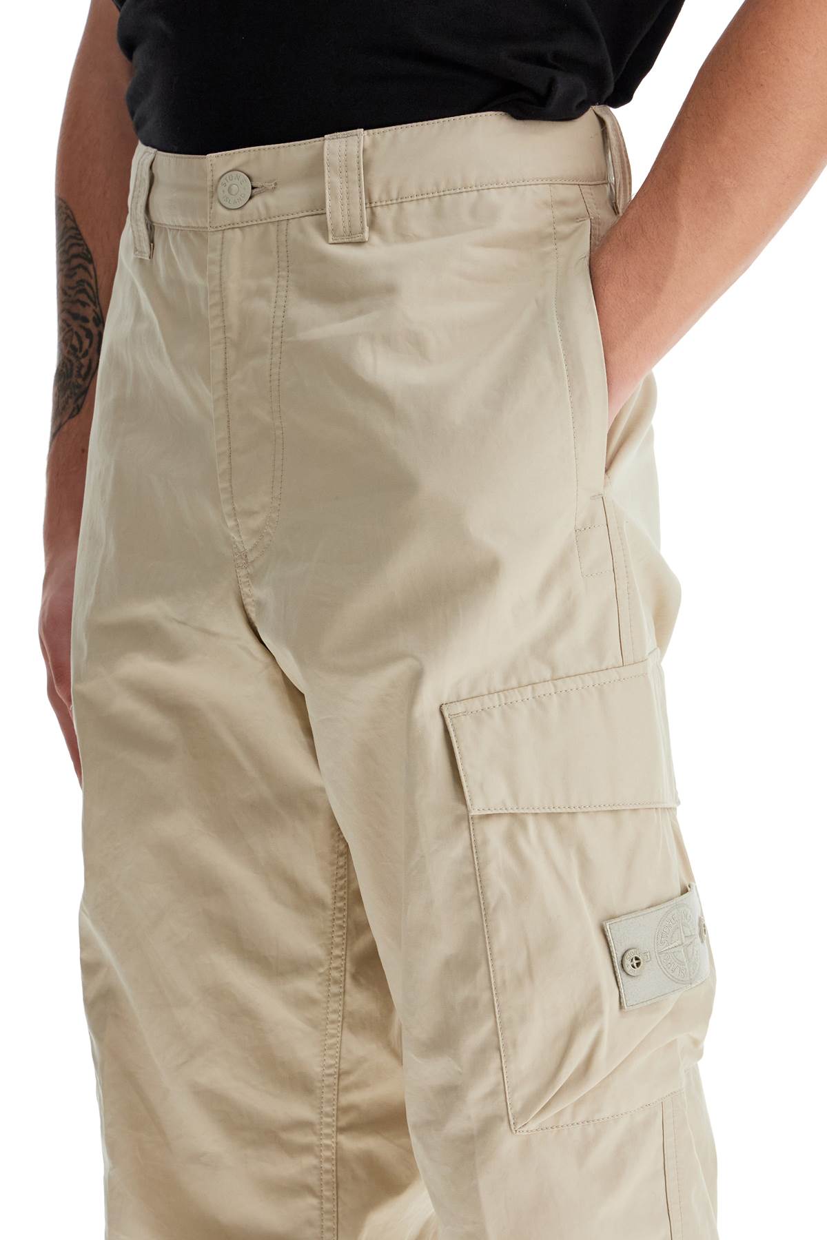 Stone Island Men's Ghost Cargo Pants - Lightweight Cotton image 3