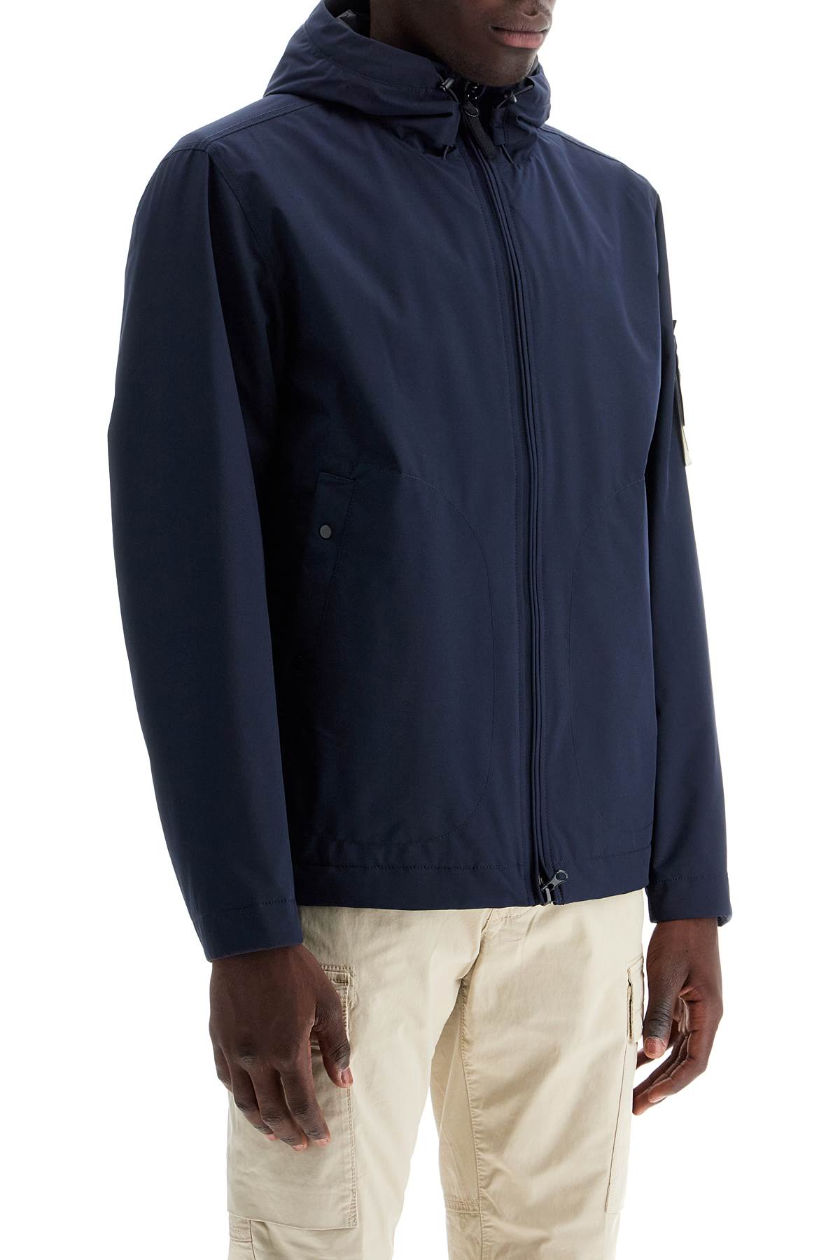 Stone Island Recycled Soft Shell Hooded Jacket image 1