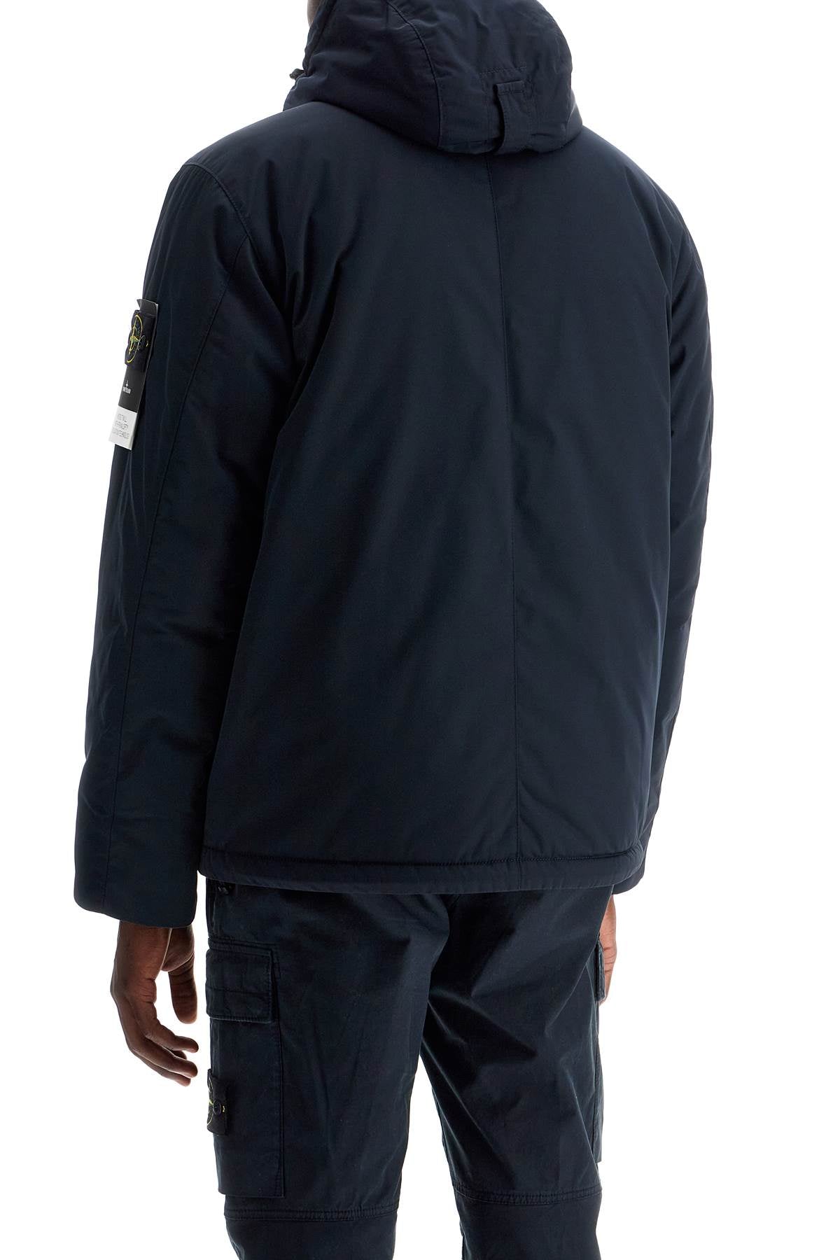 Stone Island hooded micro twill jacket image 2