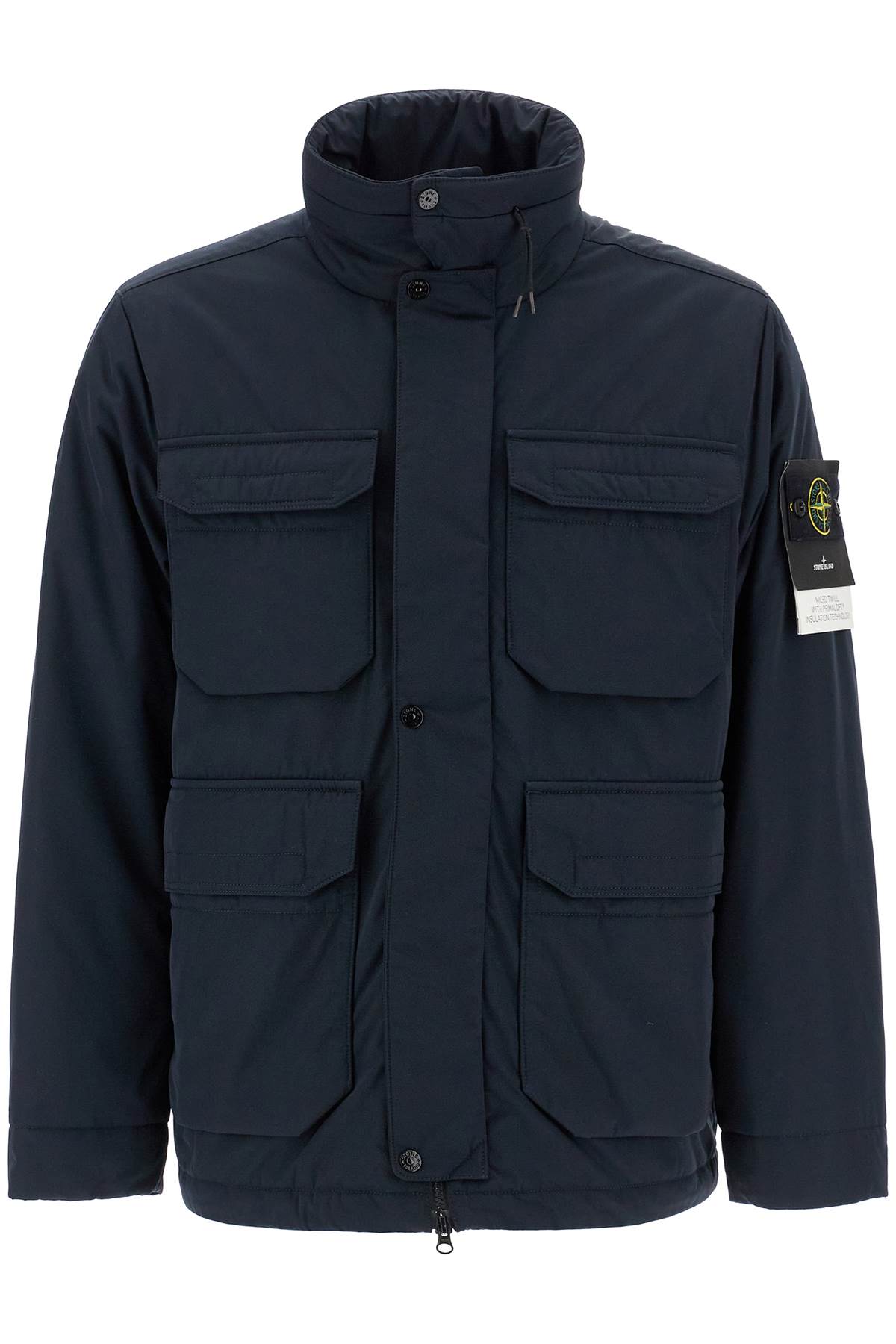 Stone Island multi-pocket micro twill jacket image 0