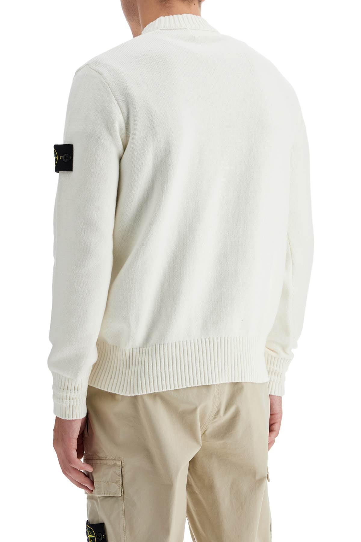 Stone Island Cotton Stretch Crewneck Pullover Sweater image 2