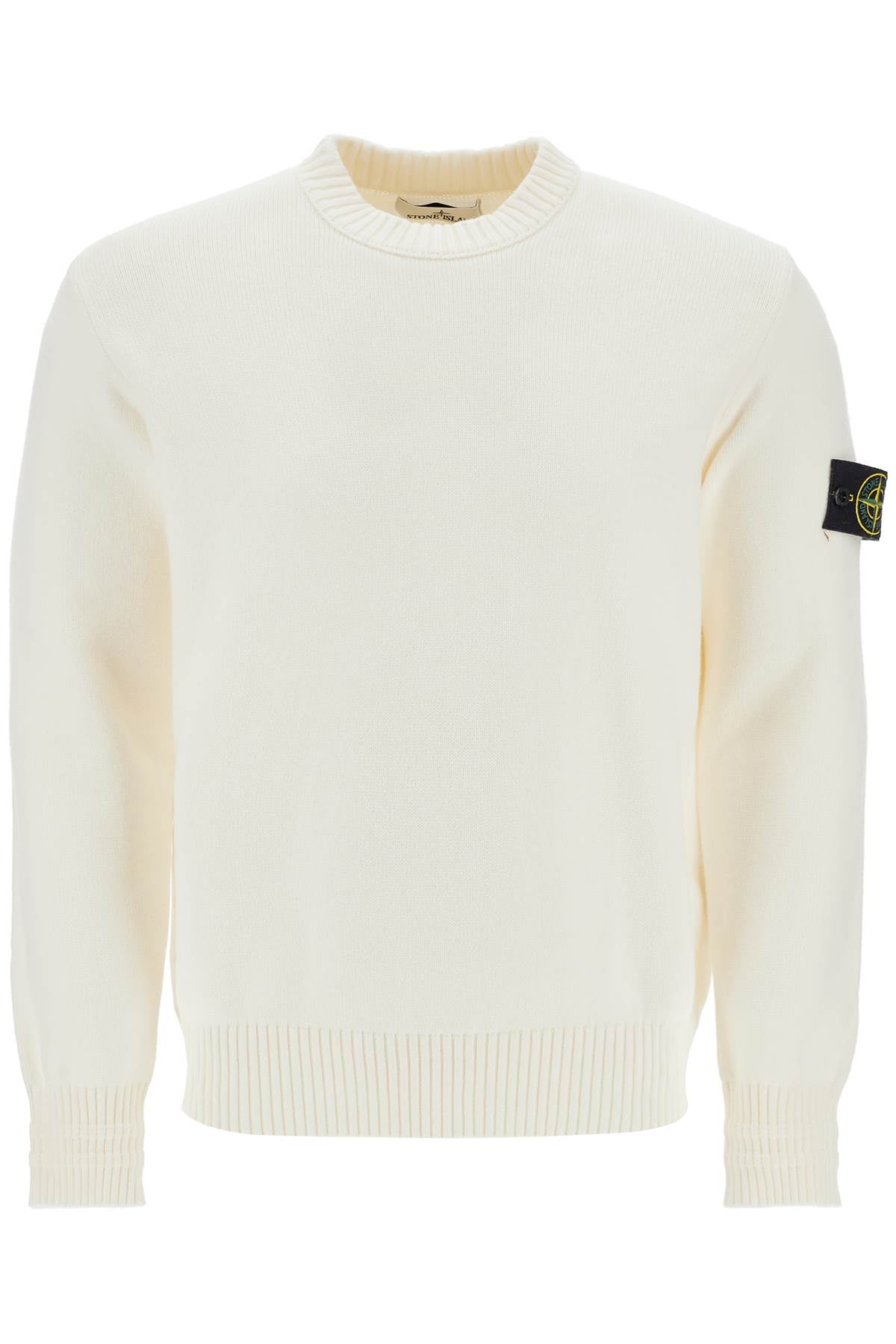 Stone Island Cotton Stretch Crewneck Pullover Sweater image 0