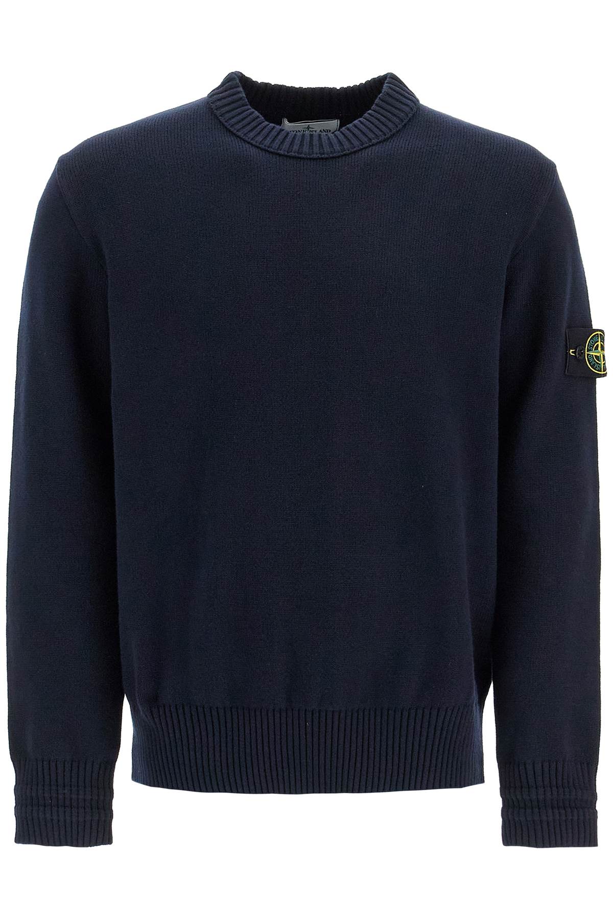 Stone Island Cotton Stretch Crewneck Pullover Sweater image 0