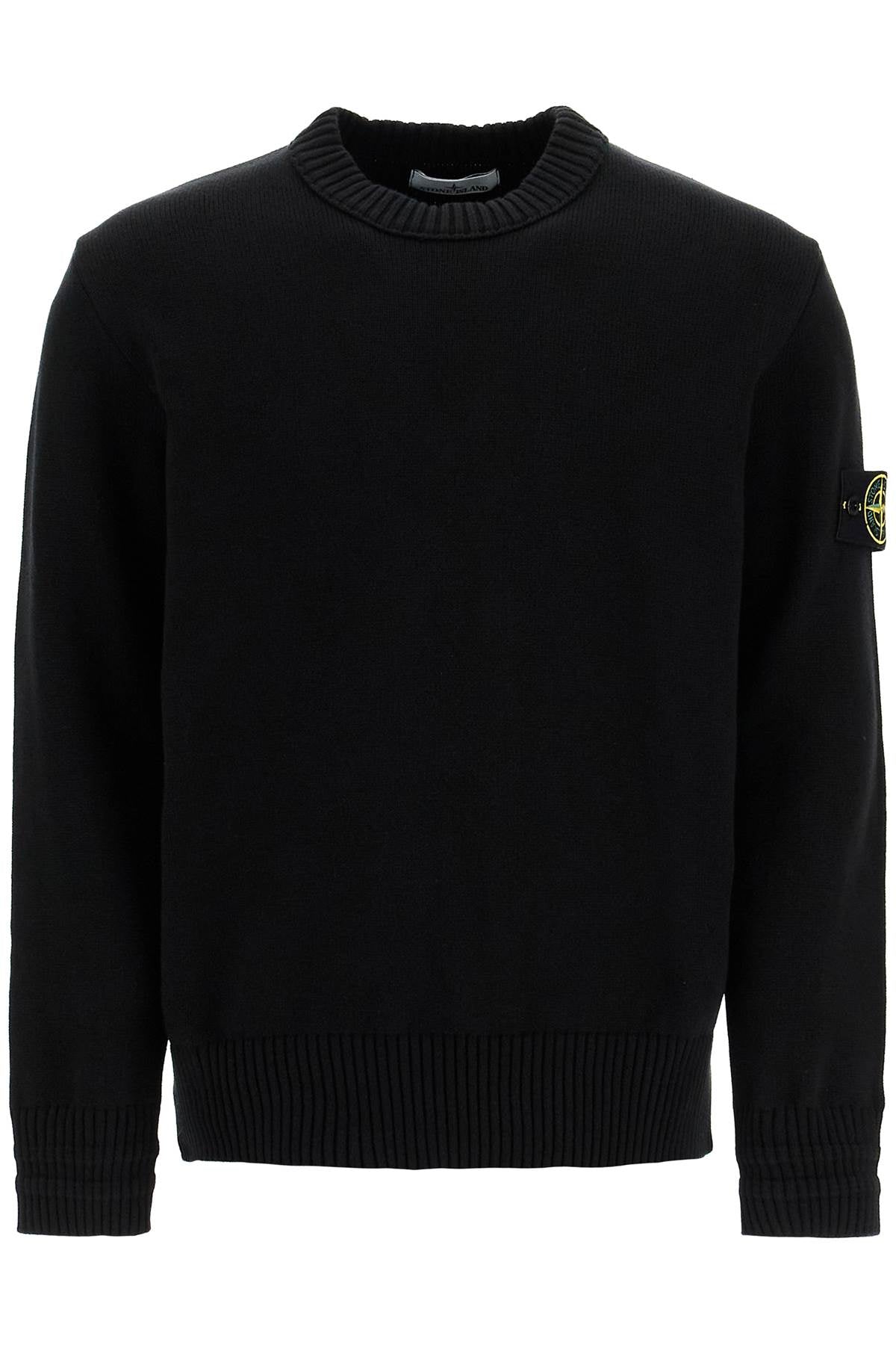 Stone Island Cotton Stretch Crewneck Pullover Sweater image 0