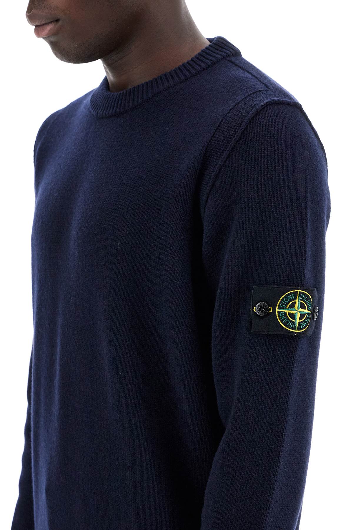 Stone Island crewneck wool blend pullover image 3