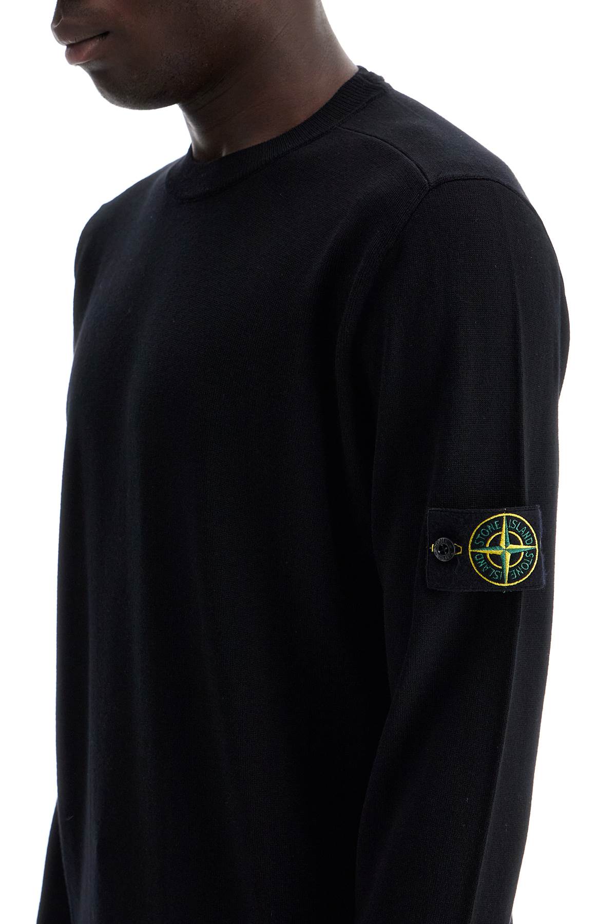 Stone Island Lightweight RWS Wool Crewneck Pullover image 3