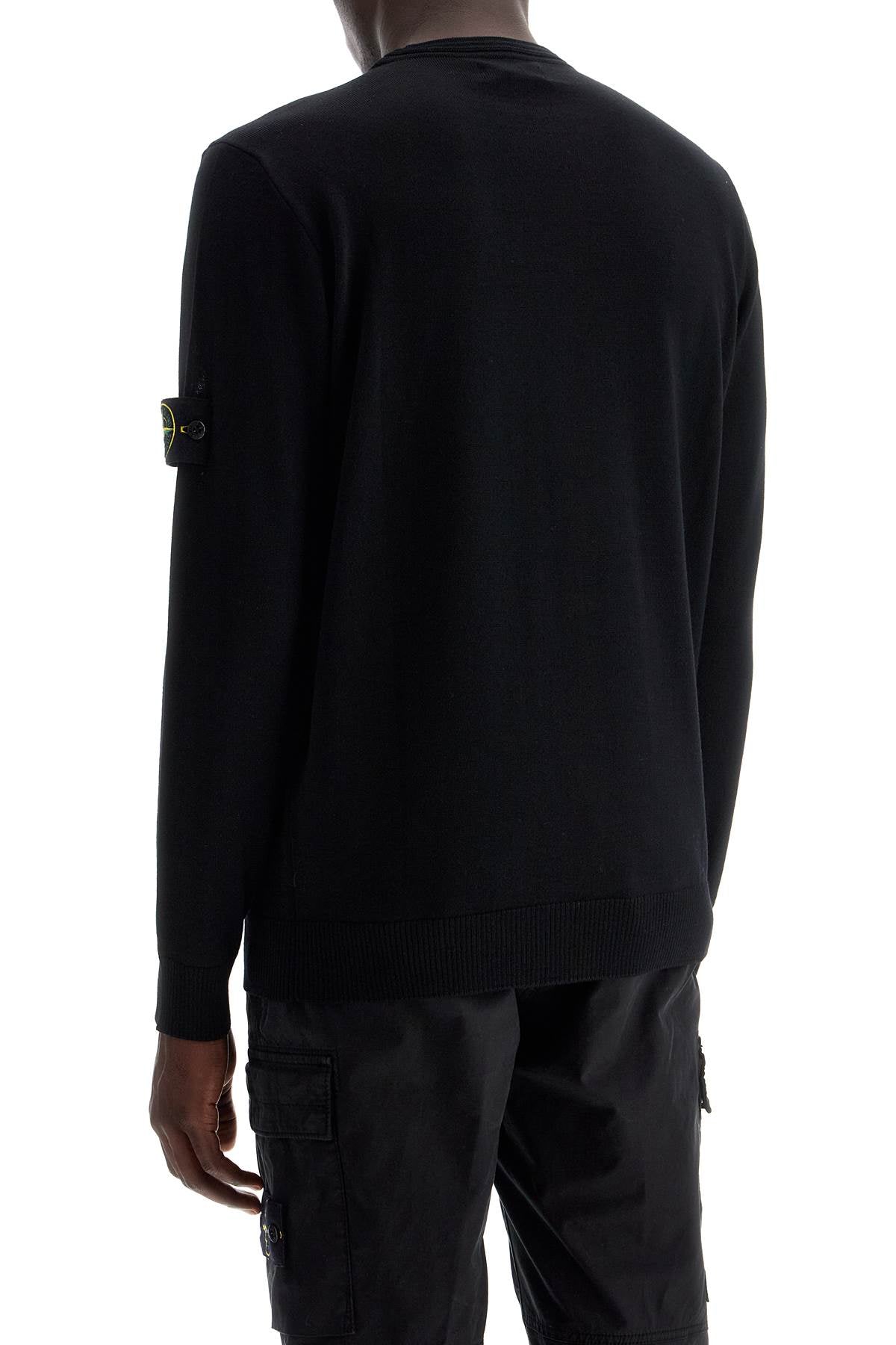 Stone Island Lightweight RWS Wool Crewneck Pullover image 2