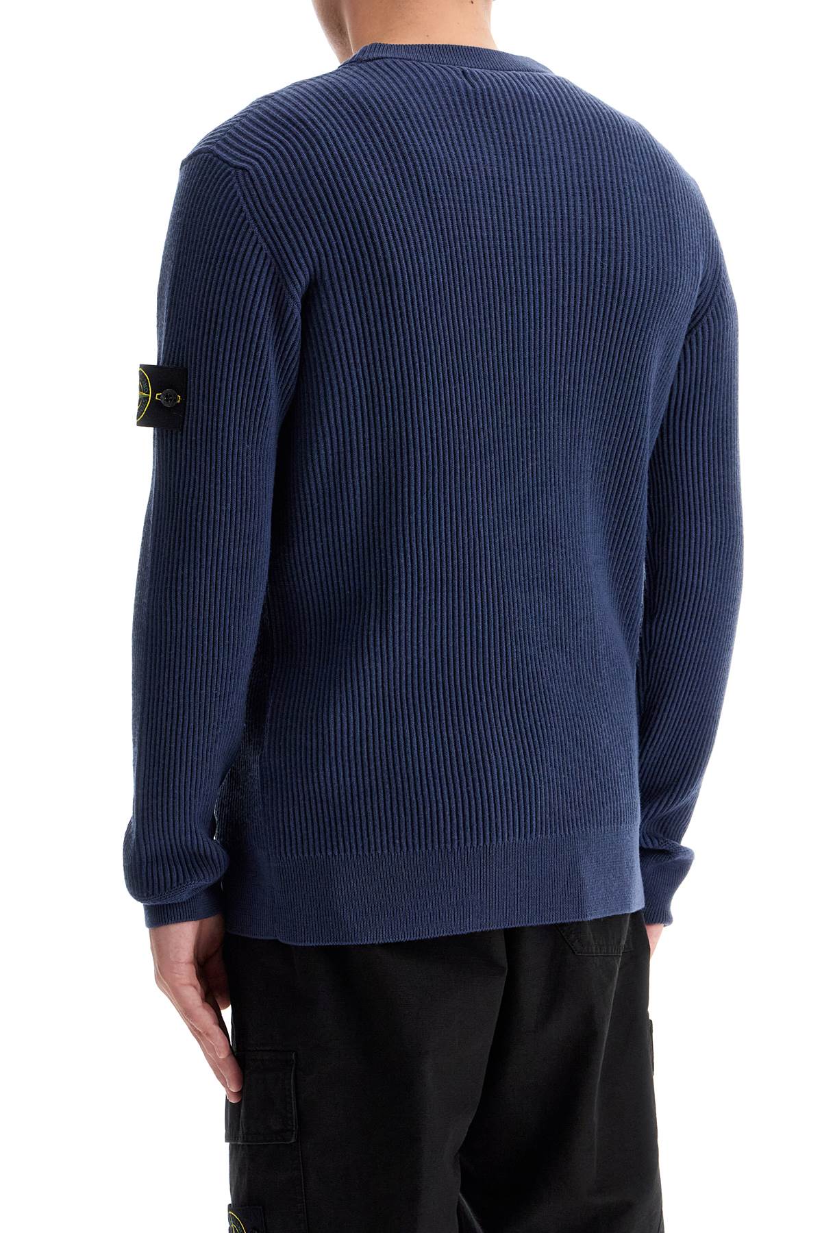 Stone Island Ribbed Wool Crewneck Sweater image 2