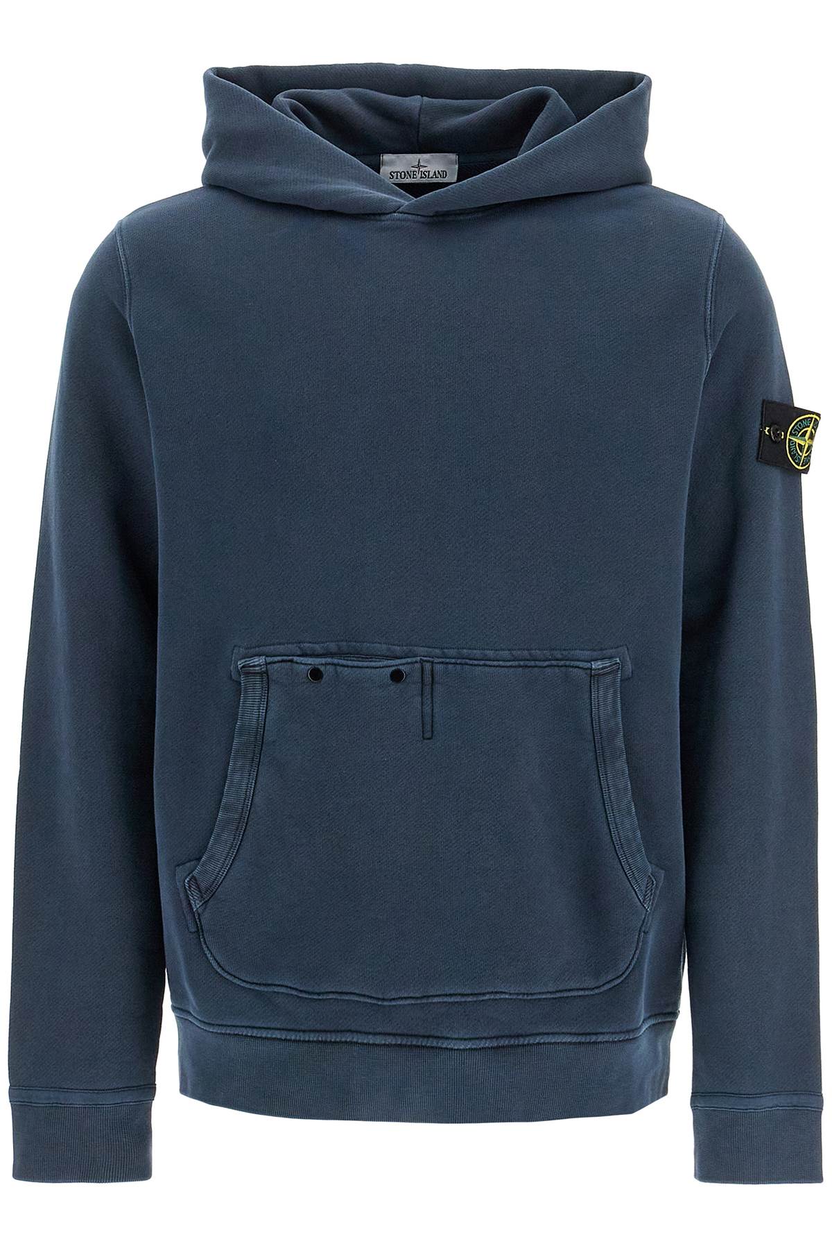 Stone Island Organic Cotton Hooded Sweatshirt image 0