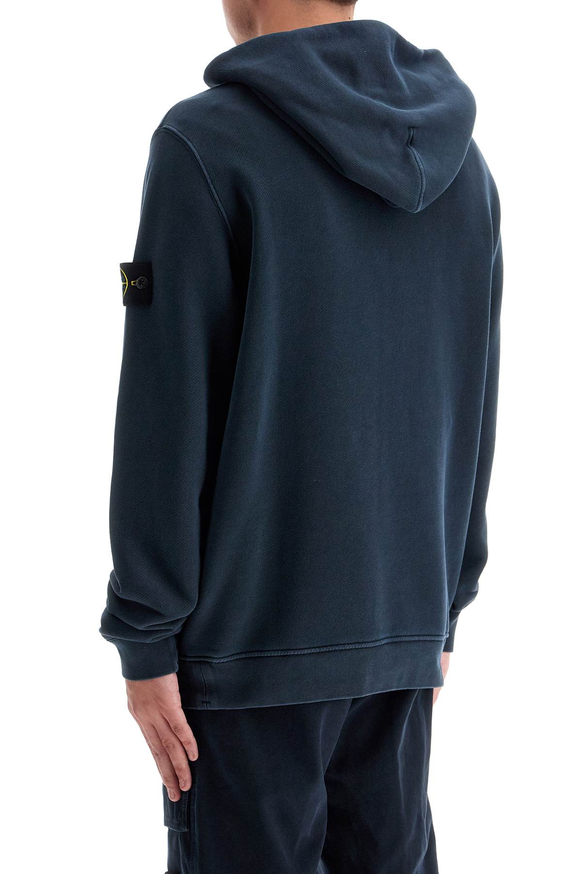 Stone Island Organic Cotton Hooded Sweatshirt image 2