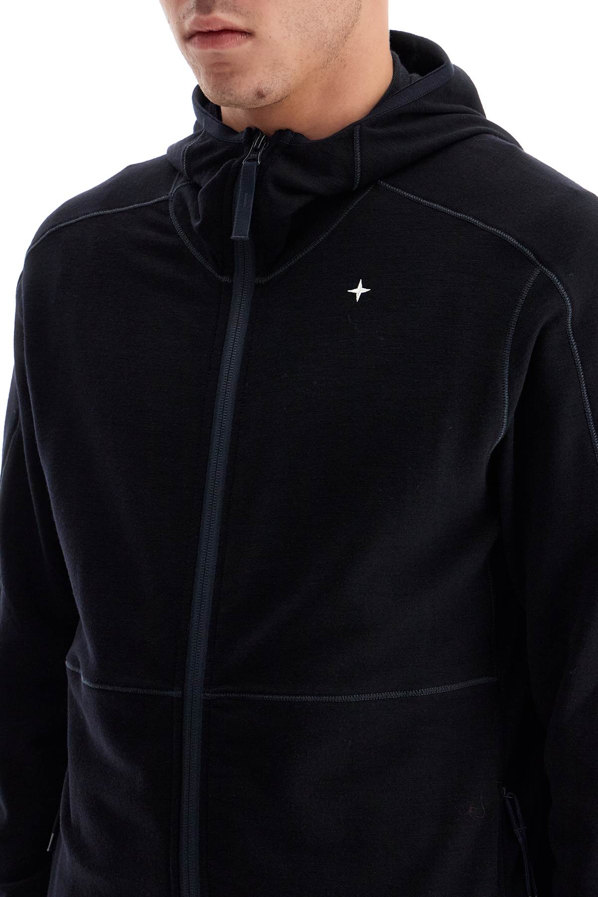 Stone Island Stellina Zip-Up Hoodie image 3