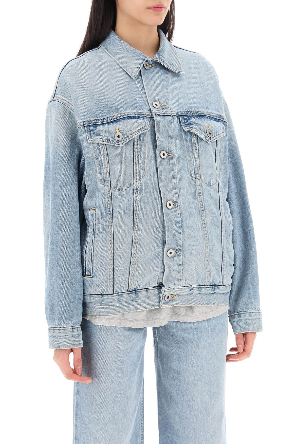 Interior oversized denim jacket image 1