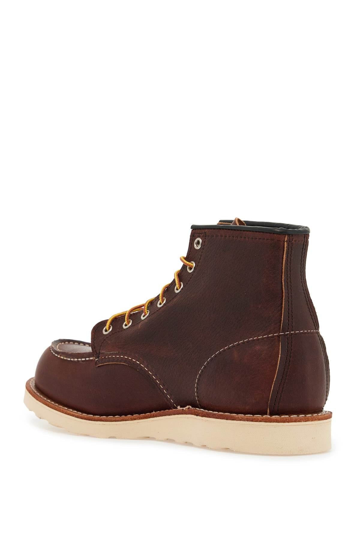 Red Wing Classic Moc Toe Ankle Boots - Briar Oil Slick Leather image 2