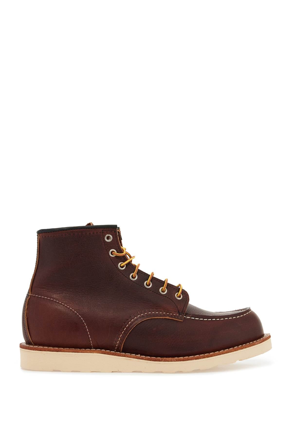 Red Wing Classic Moc Toe Ankle Boots - Briar Oil Slick Leather image 0