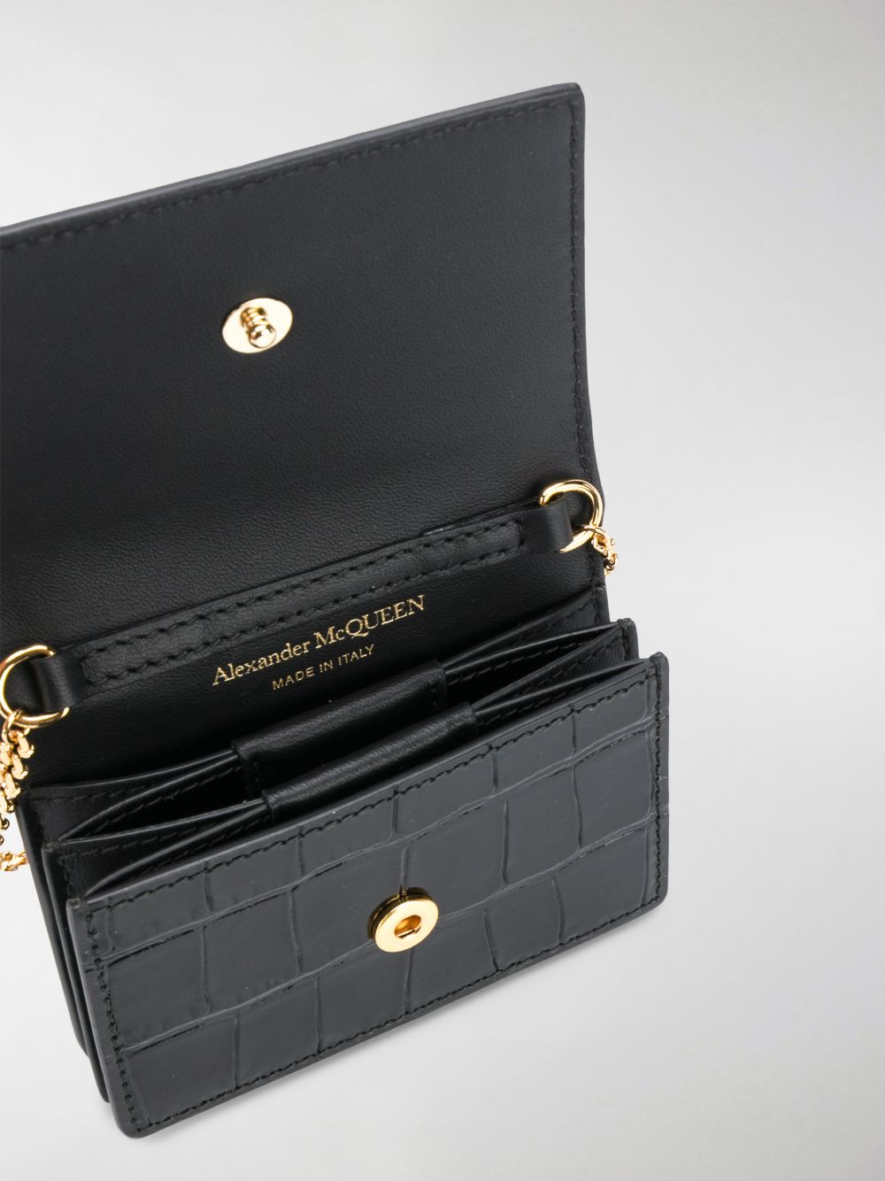 Alexander McQueen Wallets Black image 9