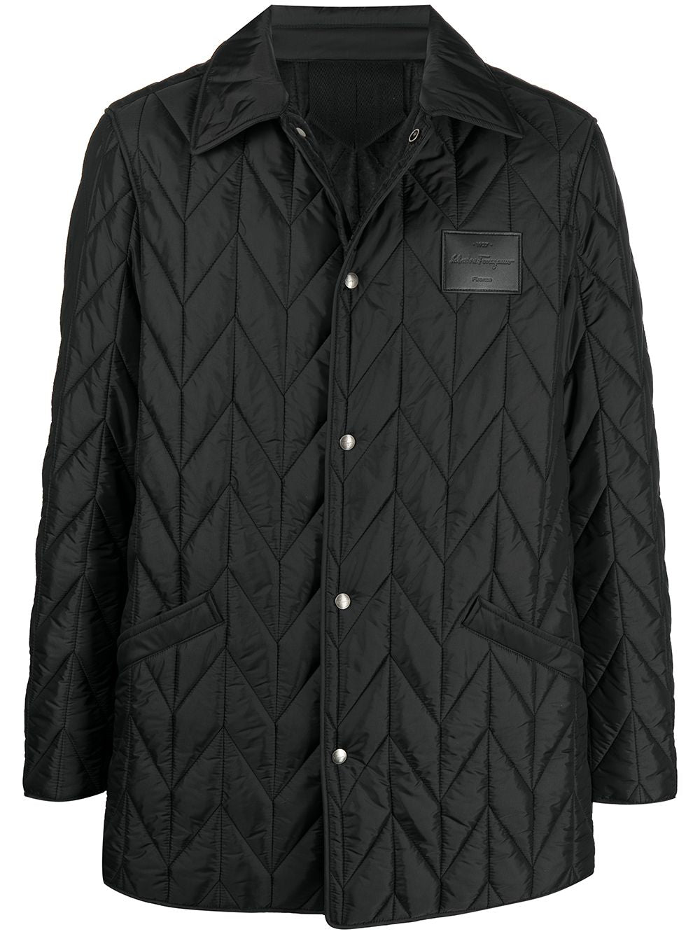 Ferragamo Black Padded Jacket image 0