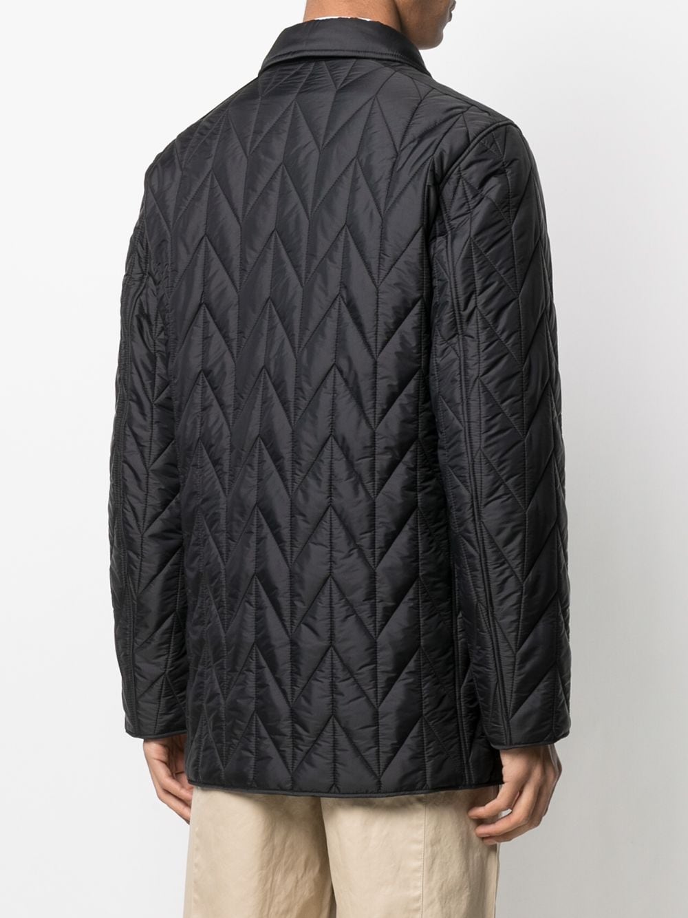 Ferragamo Black Padded Jacket image 3