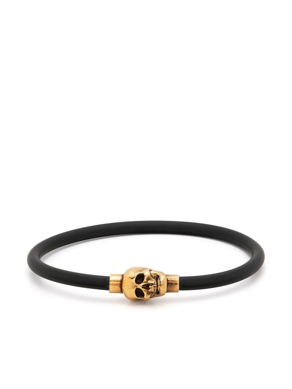 Alexander McQueen Skull Charm Bracelet in Gold image 0