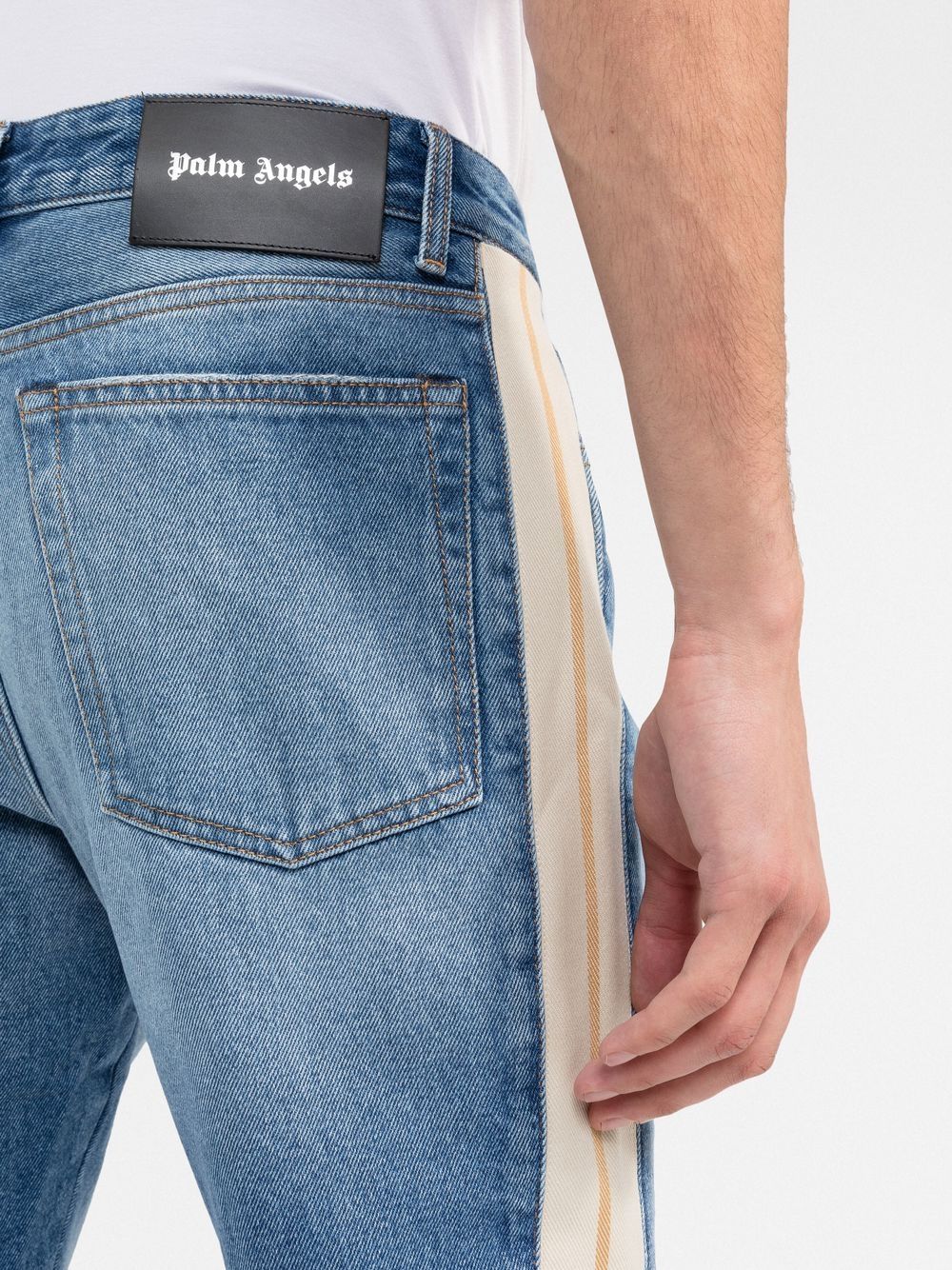 Palm Angels Jeans Clear Blue image 8