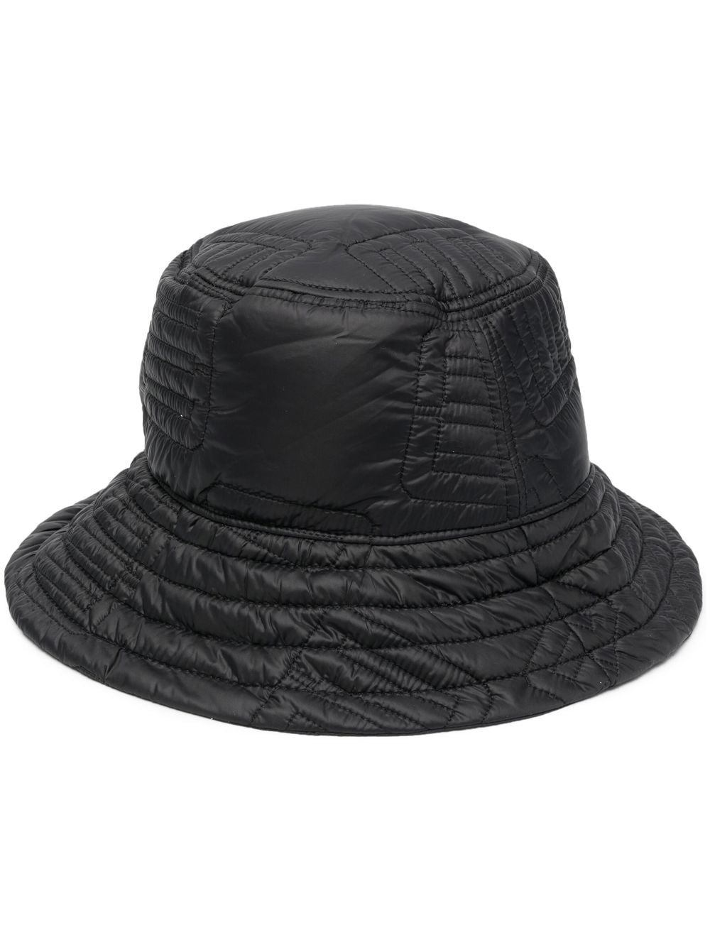 AMBUSH Black Padded Bucket Hat image 0