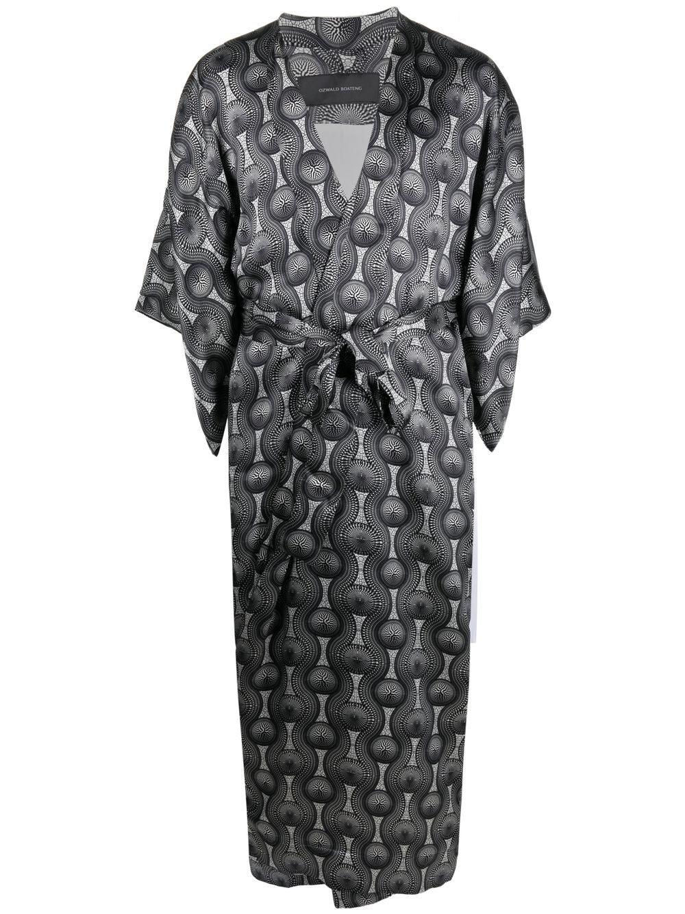 OZWALD BOATENG Dresses Grey image 0