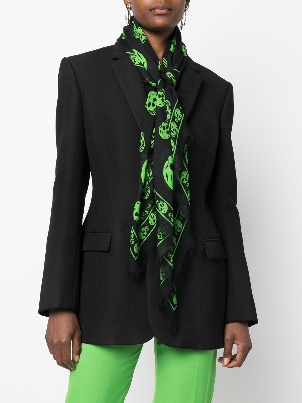 Alexander McQueen Scarfs Black image 1