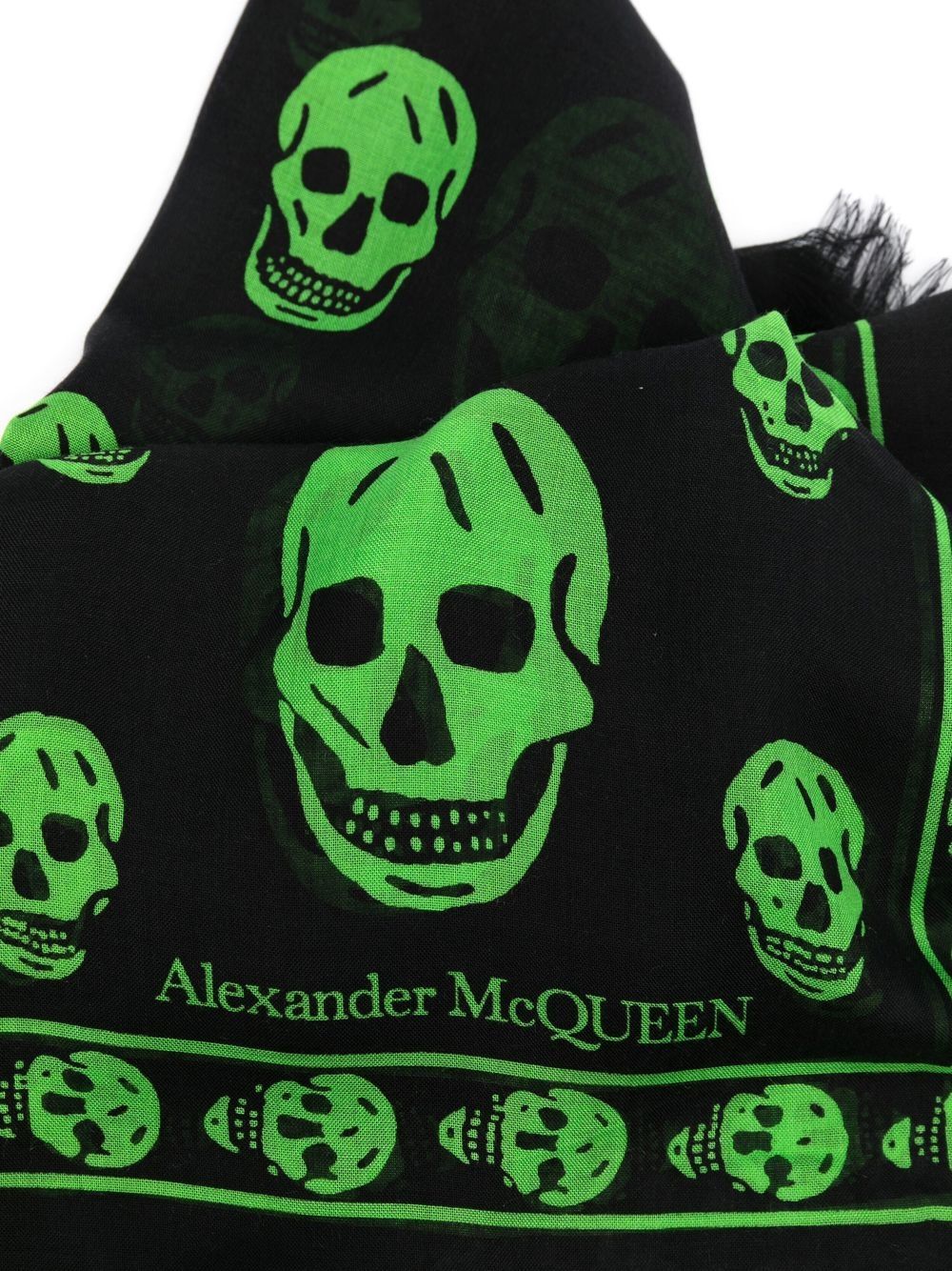 Alexander McQueen Scarfs Black image 2