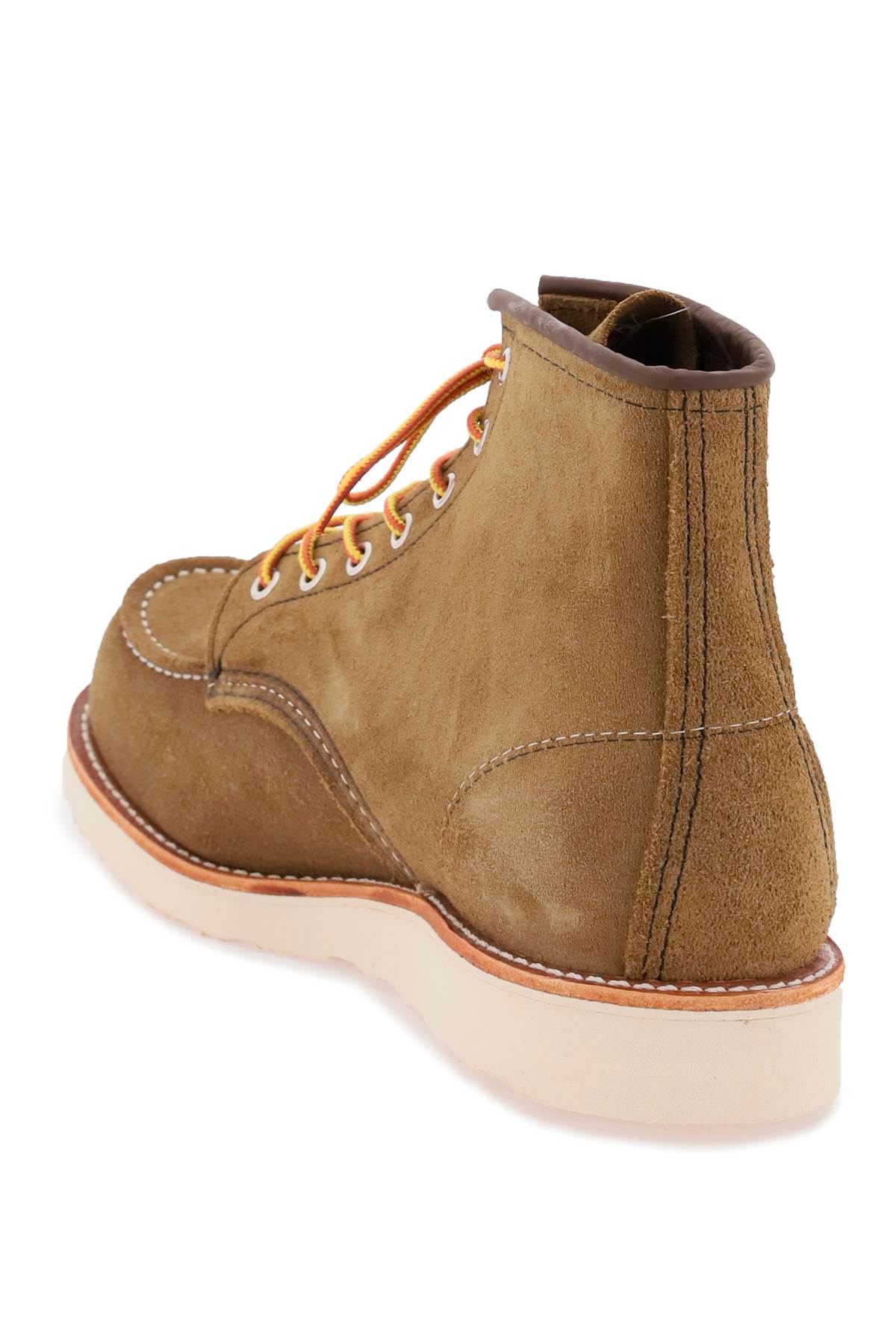 Red Wing Classic Moc Toe Ankle Boots - Roughout Suede Leather image 2