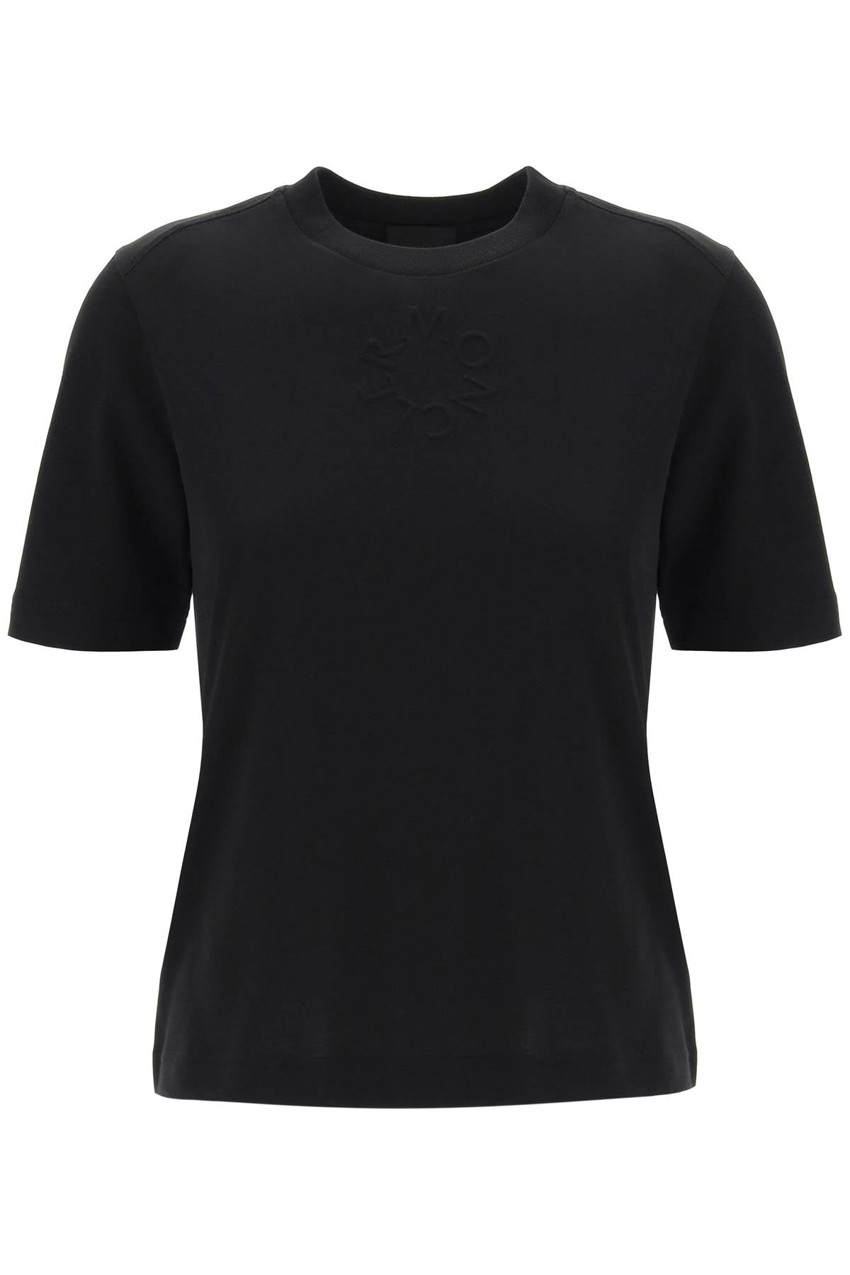 Moncler embossed logo t-shirt image 0