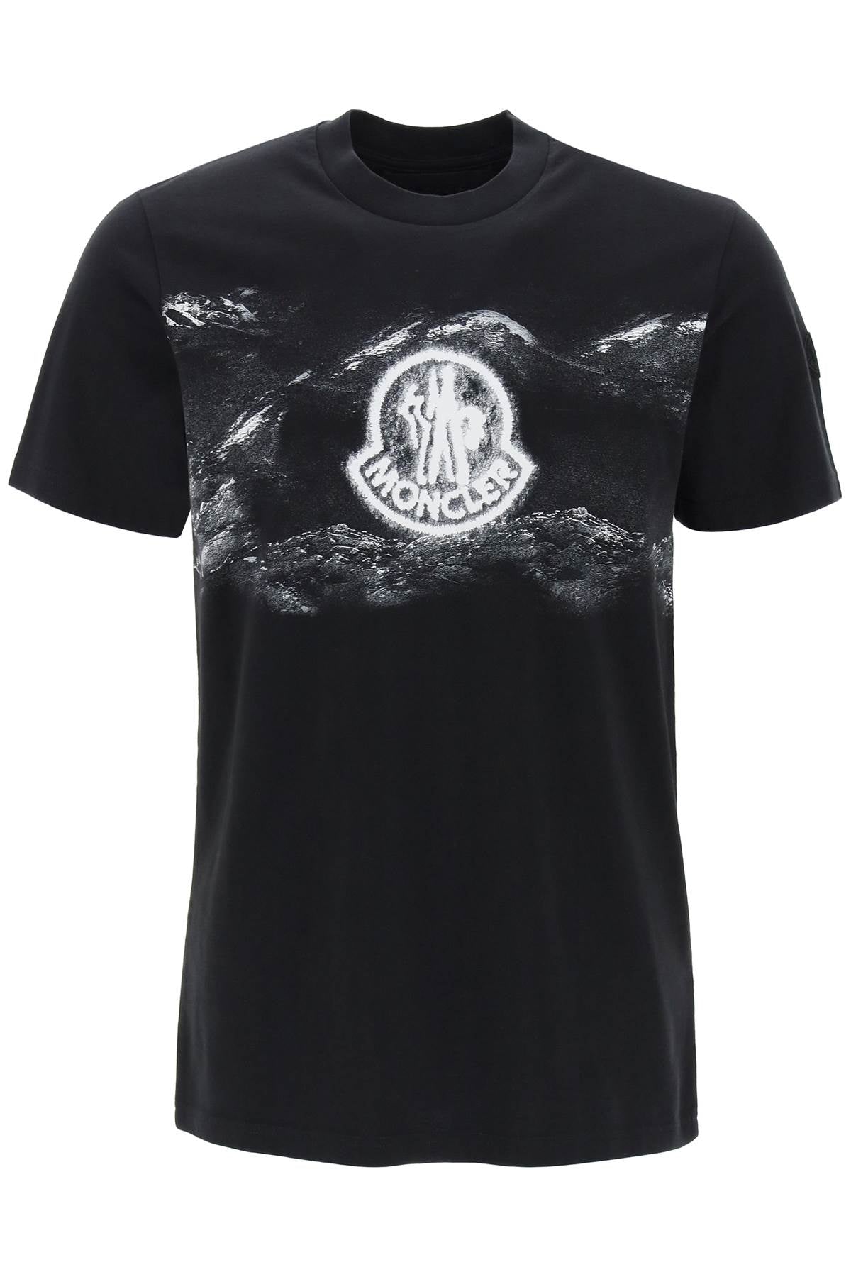 Moncler t-shirt with logo print image 0