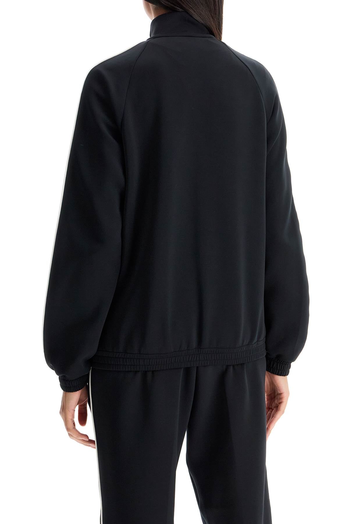 Moncler "zip-up sweatshirt in scuba image 2