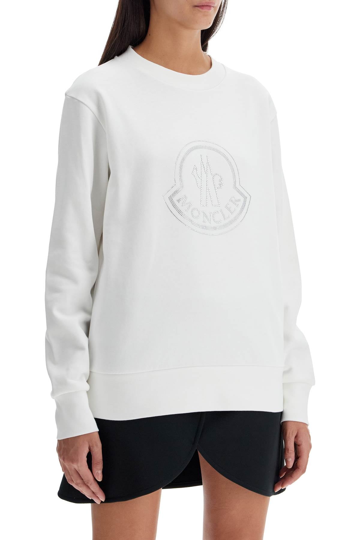 Moncler Rhinestone Logo Sweatshirt image 1