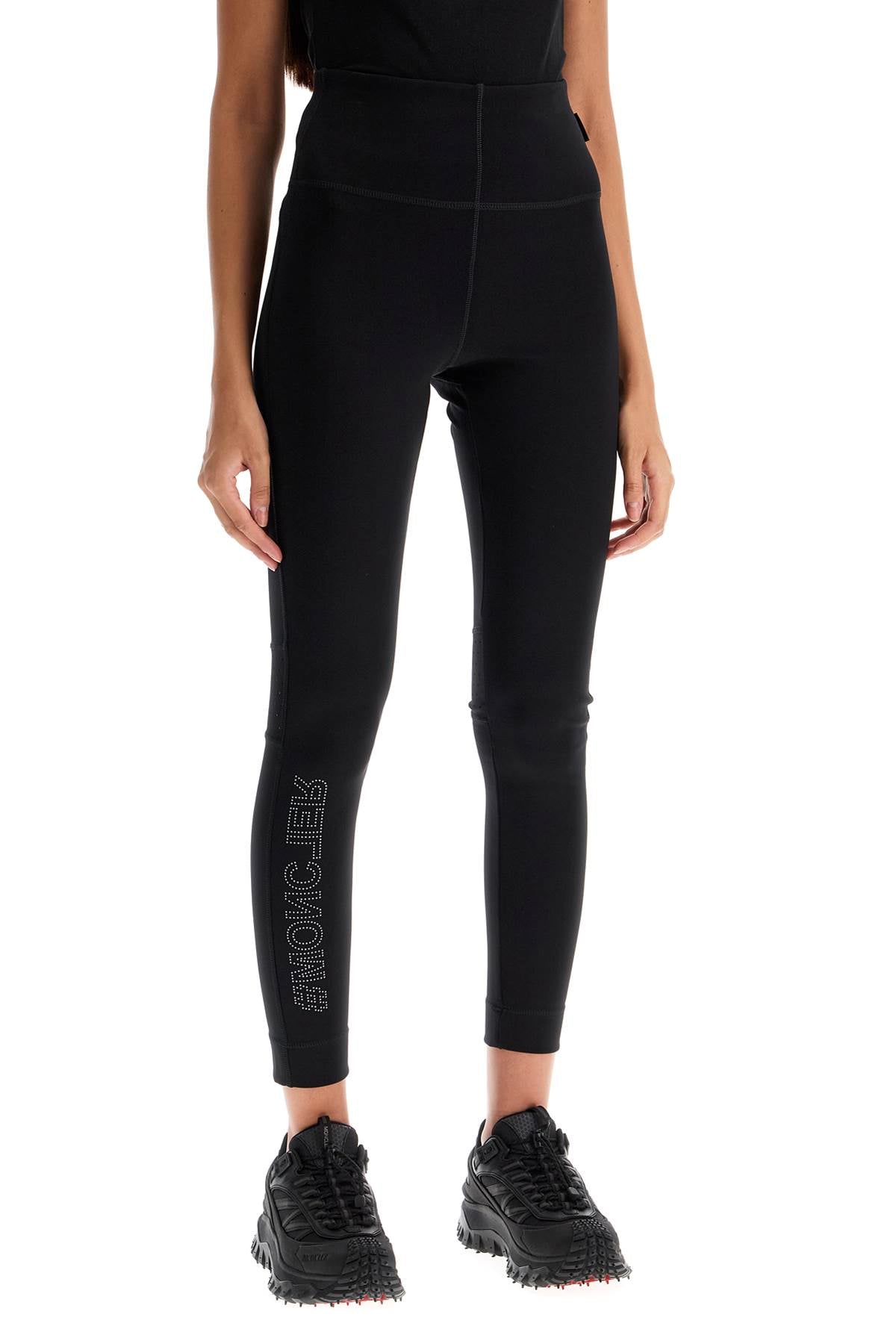 Moncler Grenoble technical jersey leggings for active wear image 1