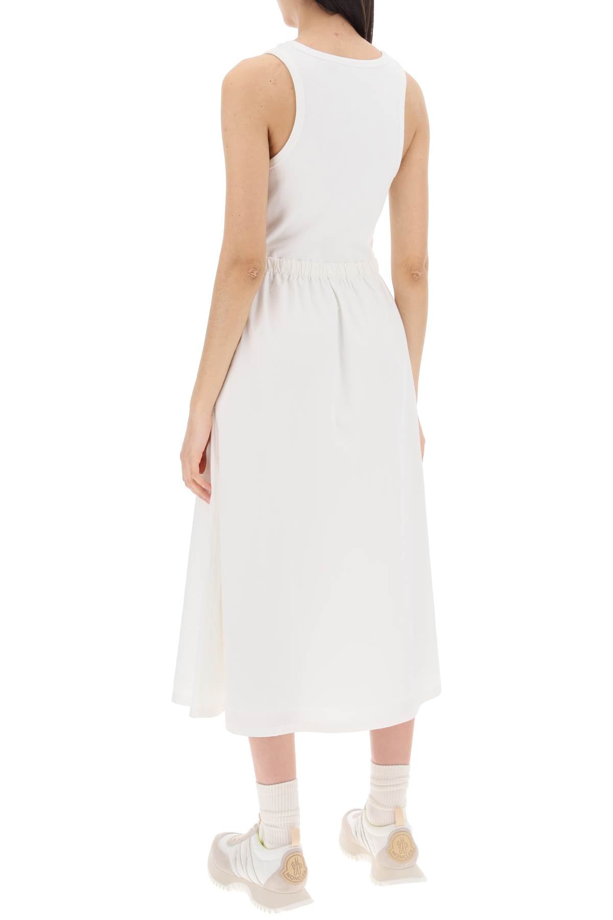 Moncler two-tone midi dress image 2