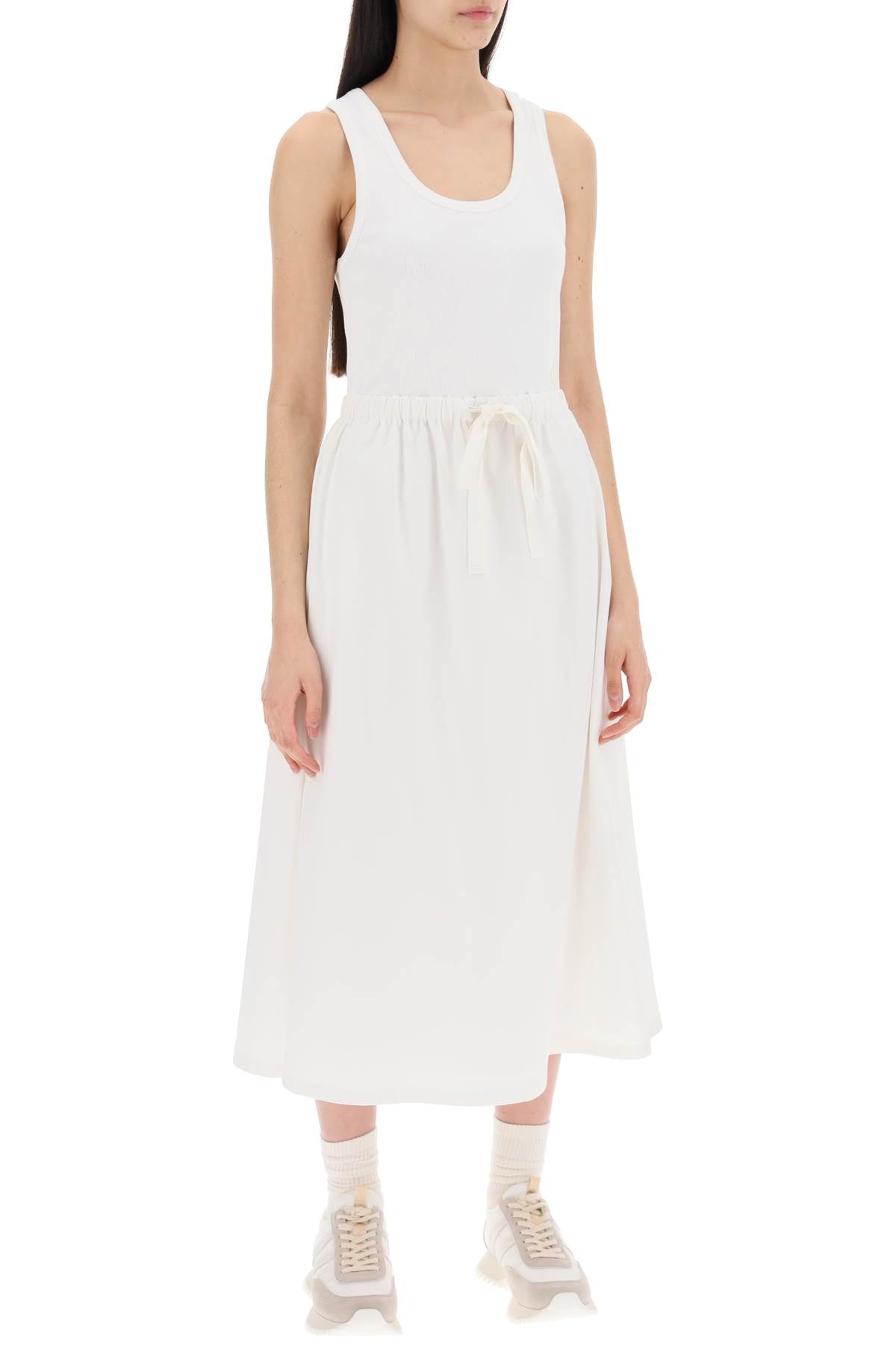 Moncler two-tone midi dress image 1