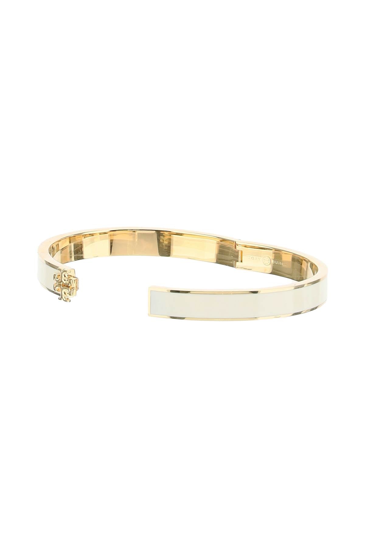 Tory Burch Kira Enamel Cuff Bracelet in Gold-Plated Brass image 2