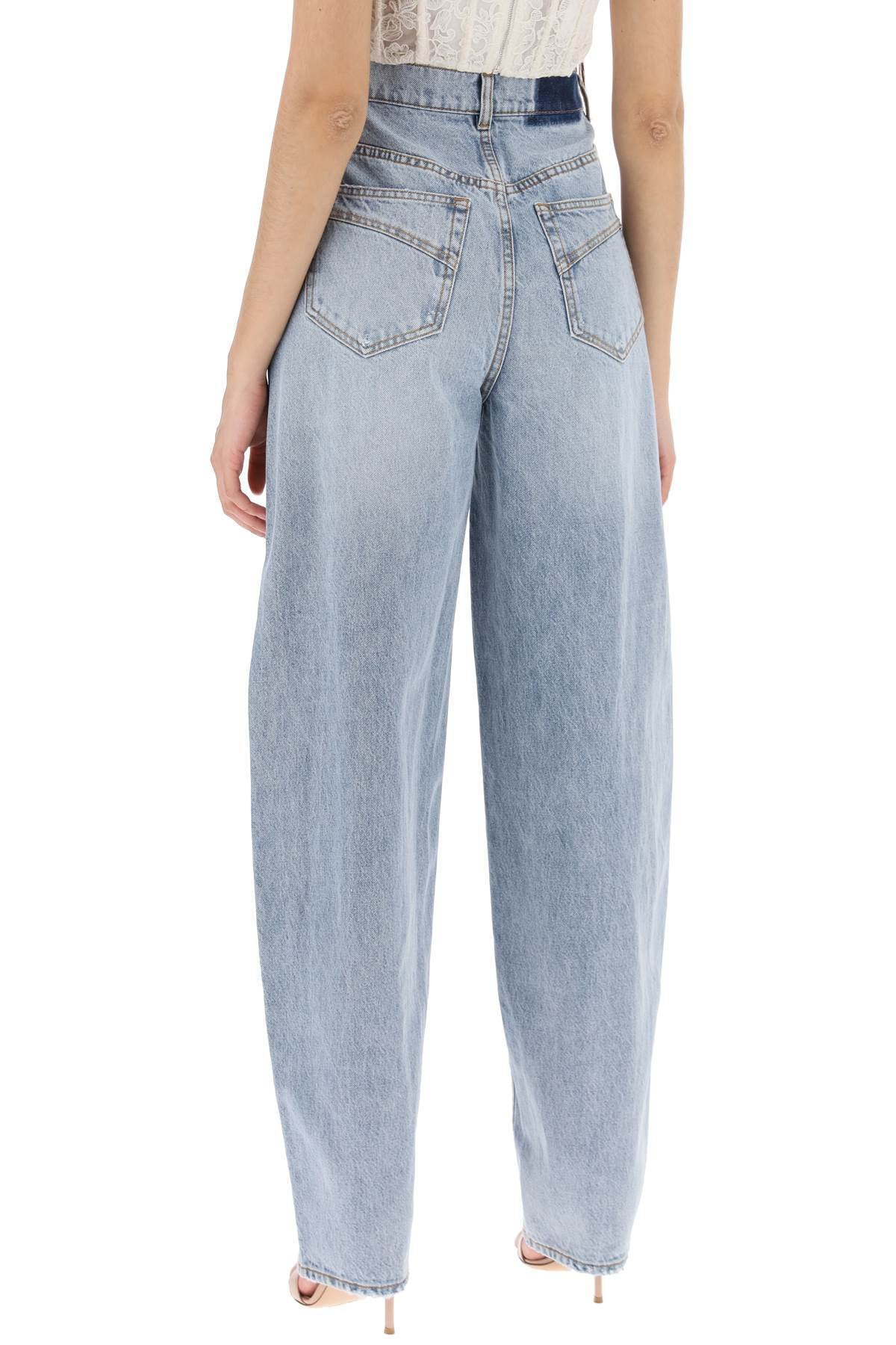 Zimmermann             "curved leg natural jeans for image 2