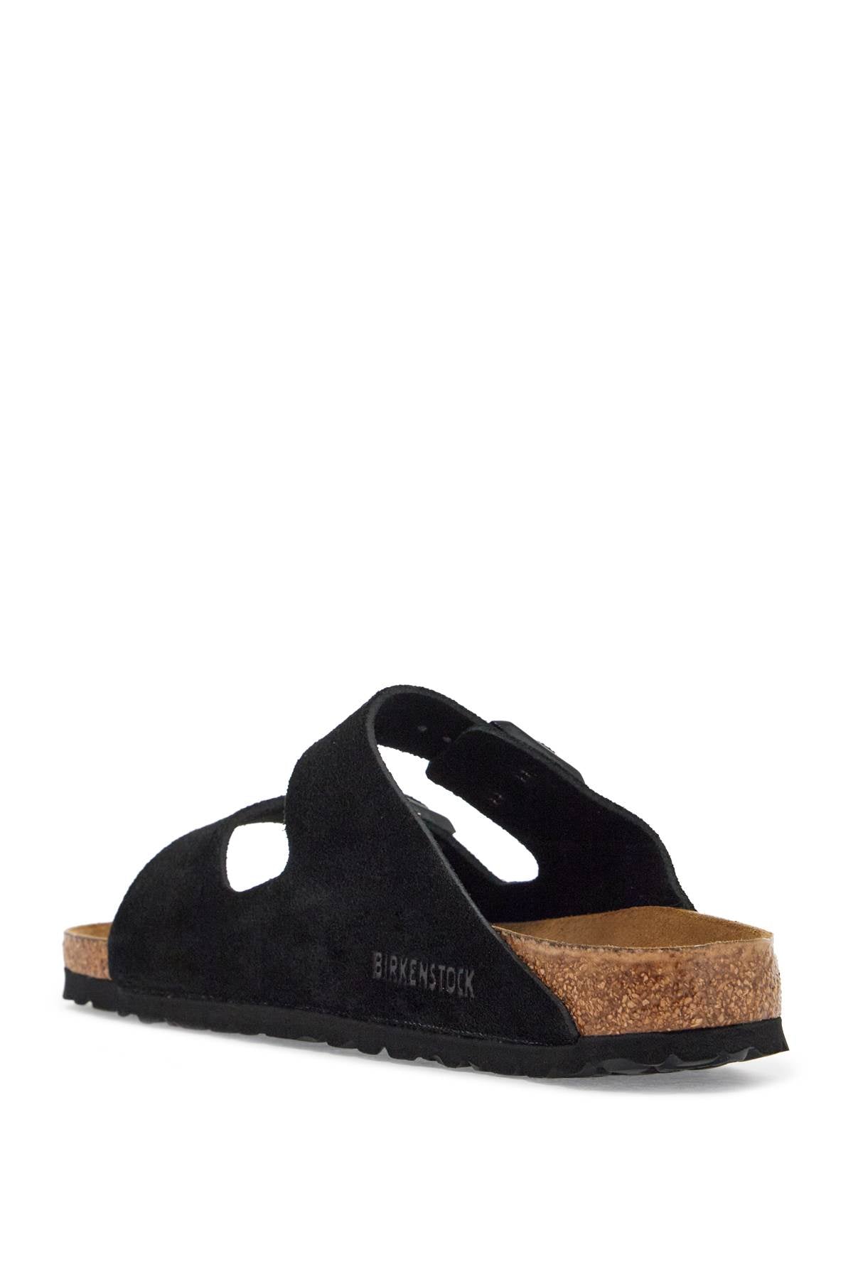 BIRKENSTOCK Arizona Suede Leather Slides - Soft Footbed image 2